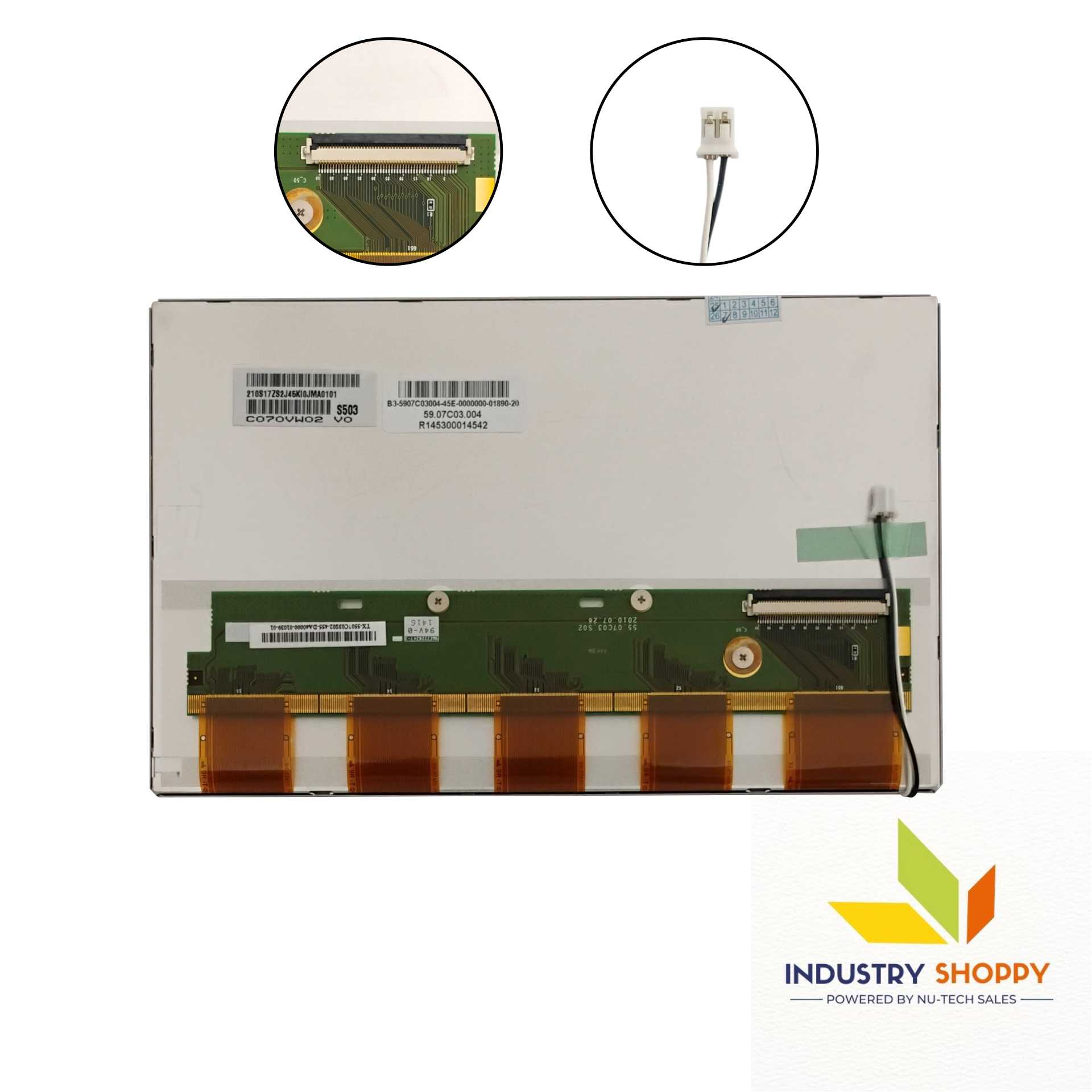 AUO C070VW02-V.0 LCD Module