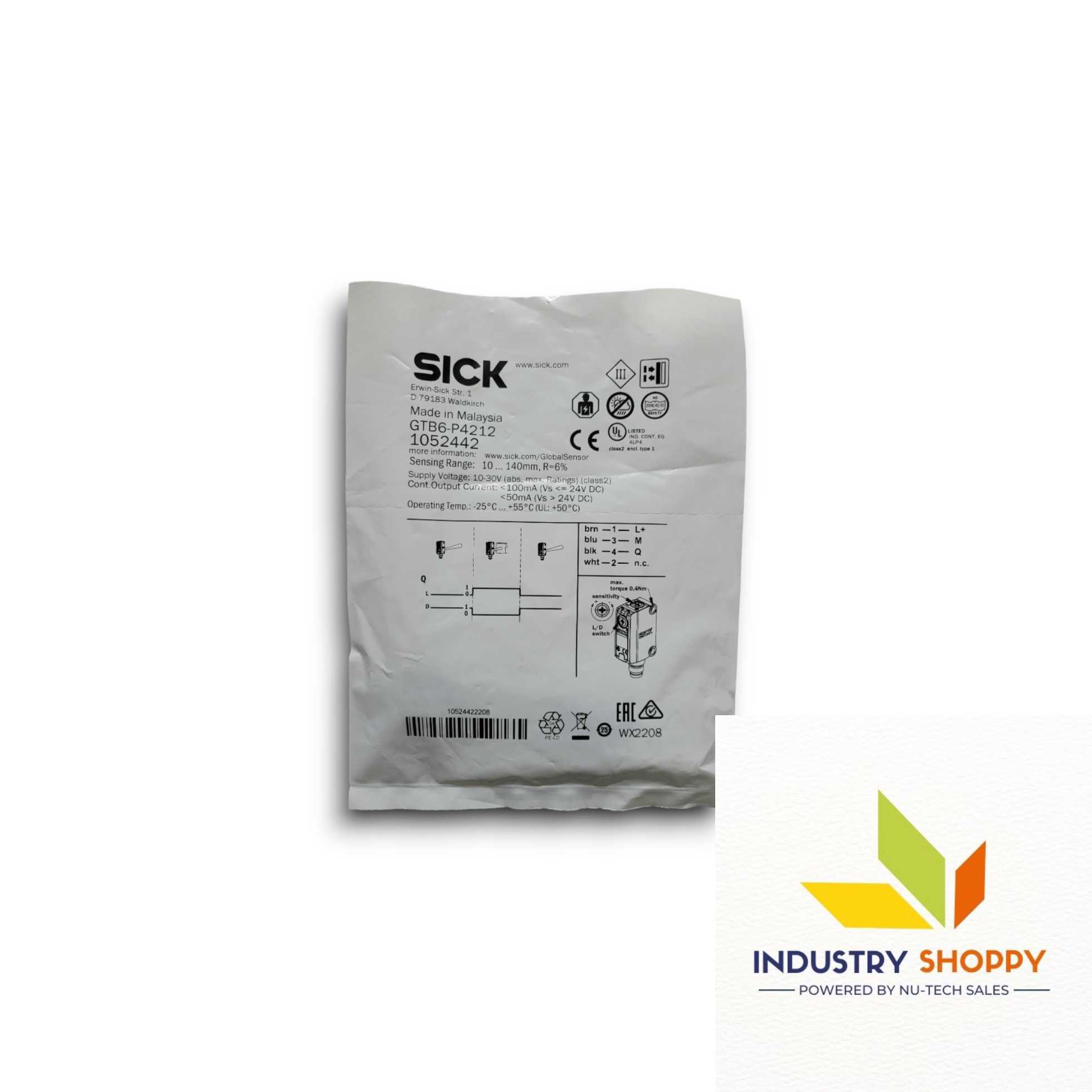Sick GTB6-P4212 Photoelectric Sensor