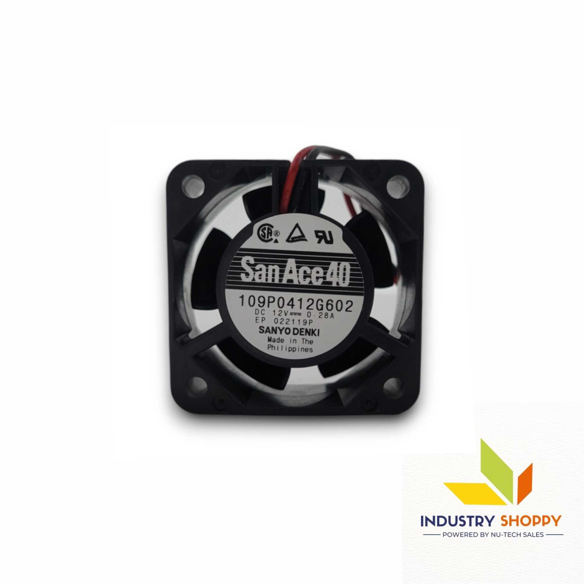 Sanyo Denki 109P0412G602 DC Fan