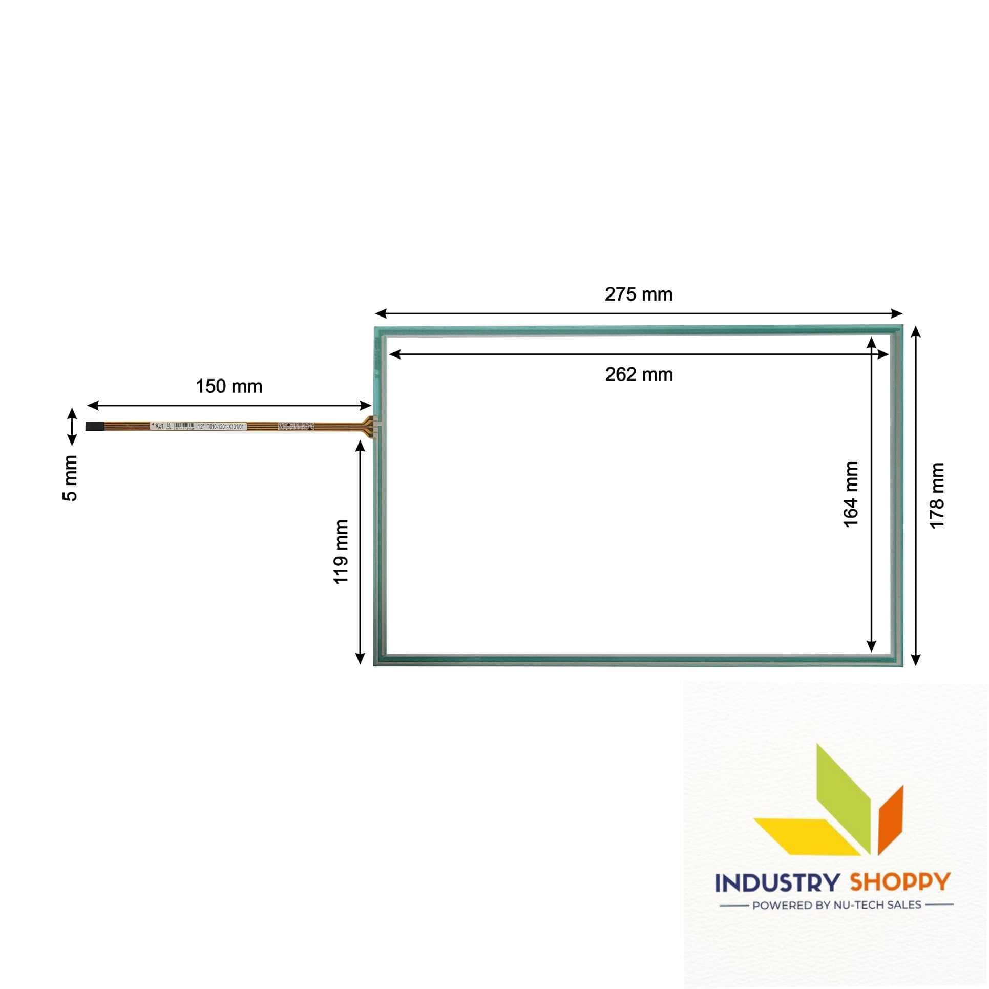 NTS T010-1201-X131-01 Touch Screen