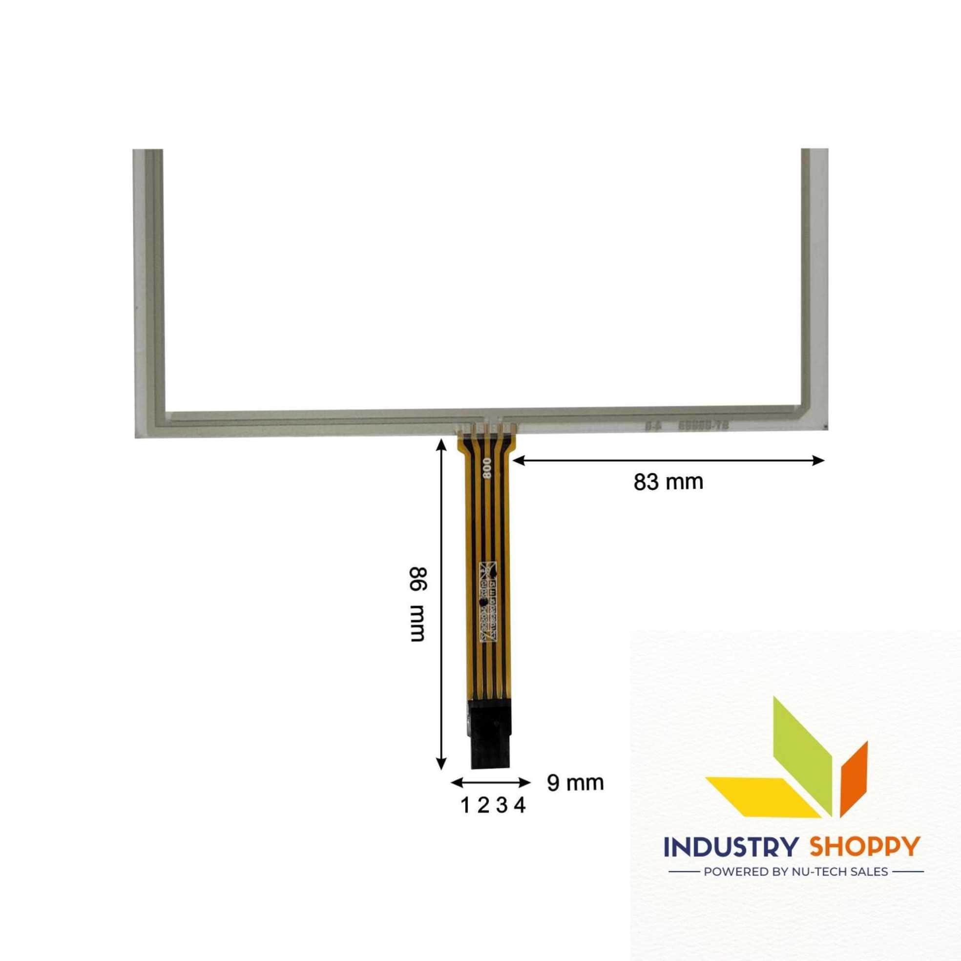 NTS 182x142mm Resistive Touch Screen