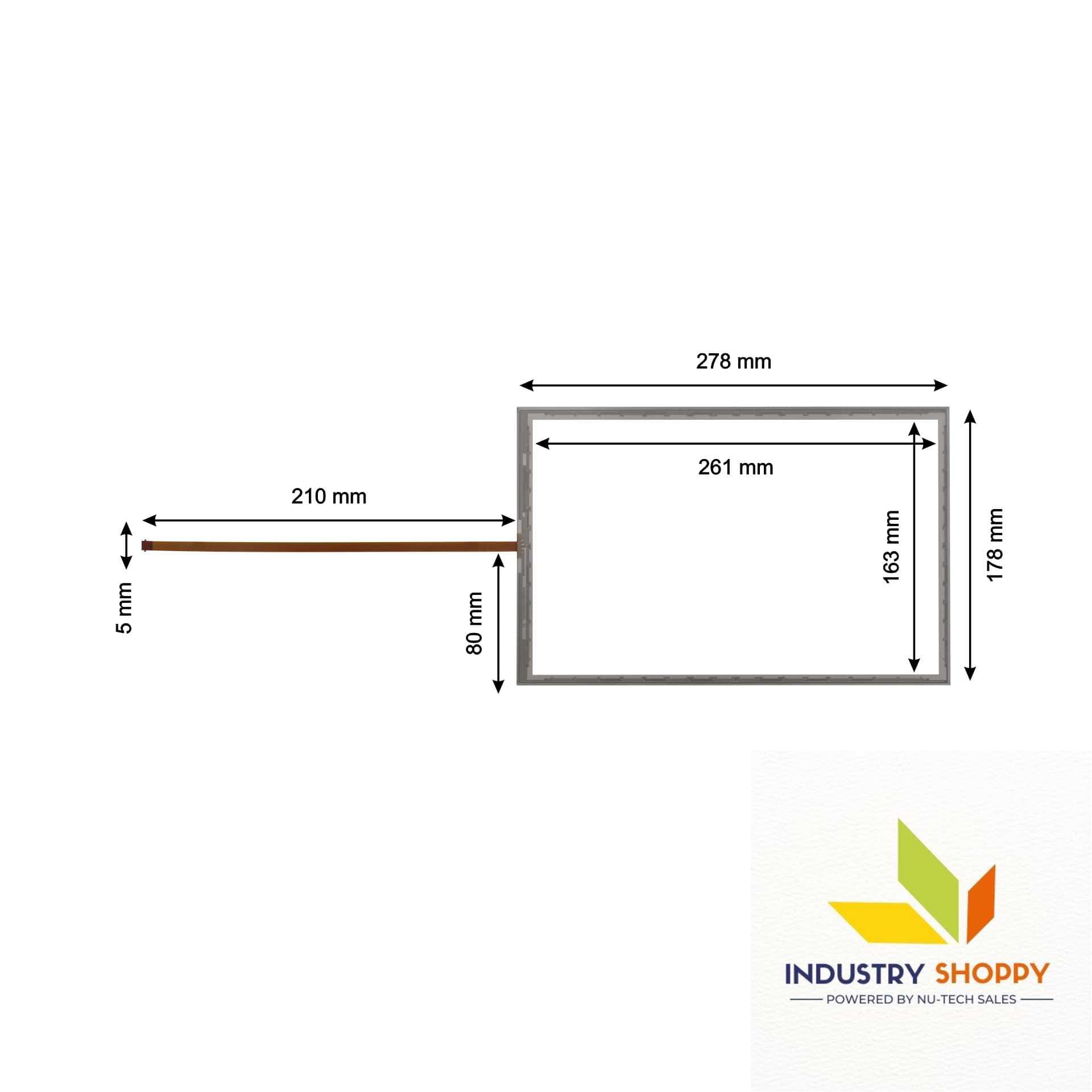 Touch Screen for Allen Bradley 2711P-T12W220D9P HMI Panel