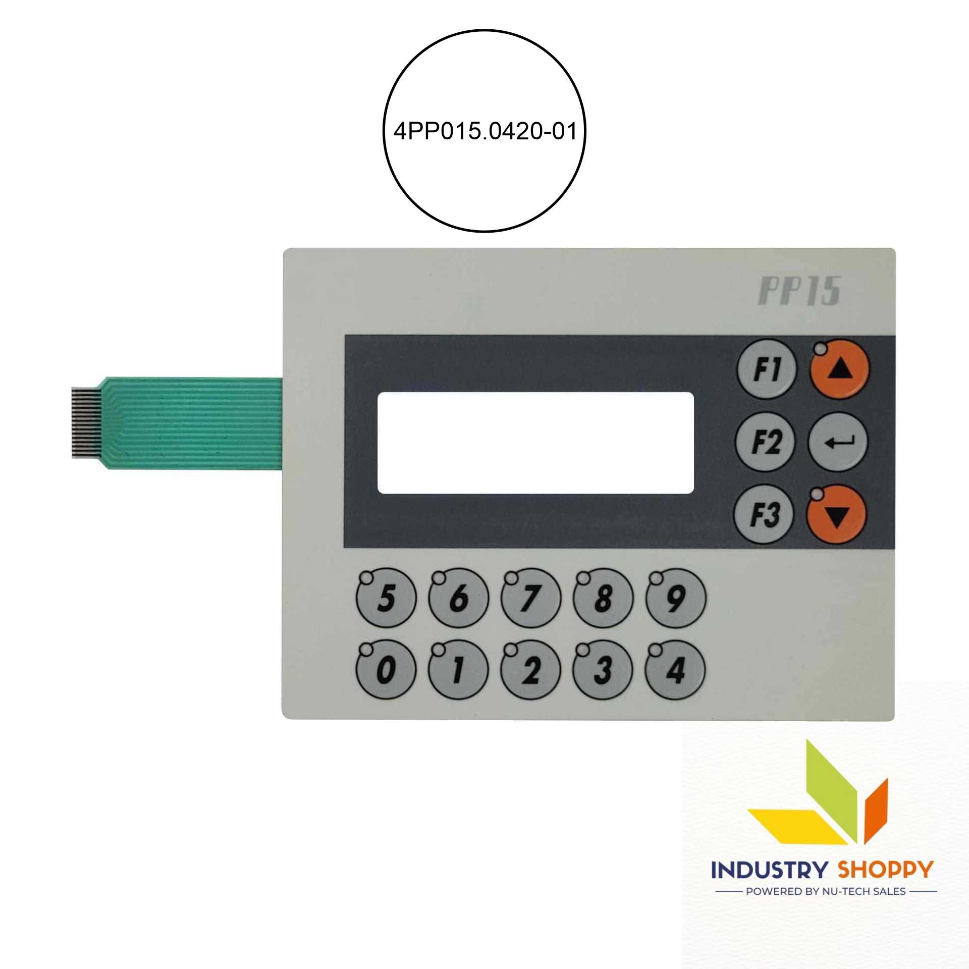Keypad for B&R 4PP015.0420-01 HMI Panel