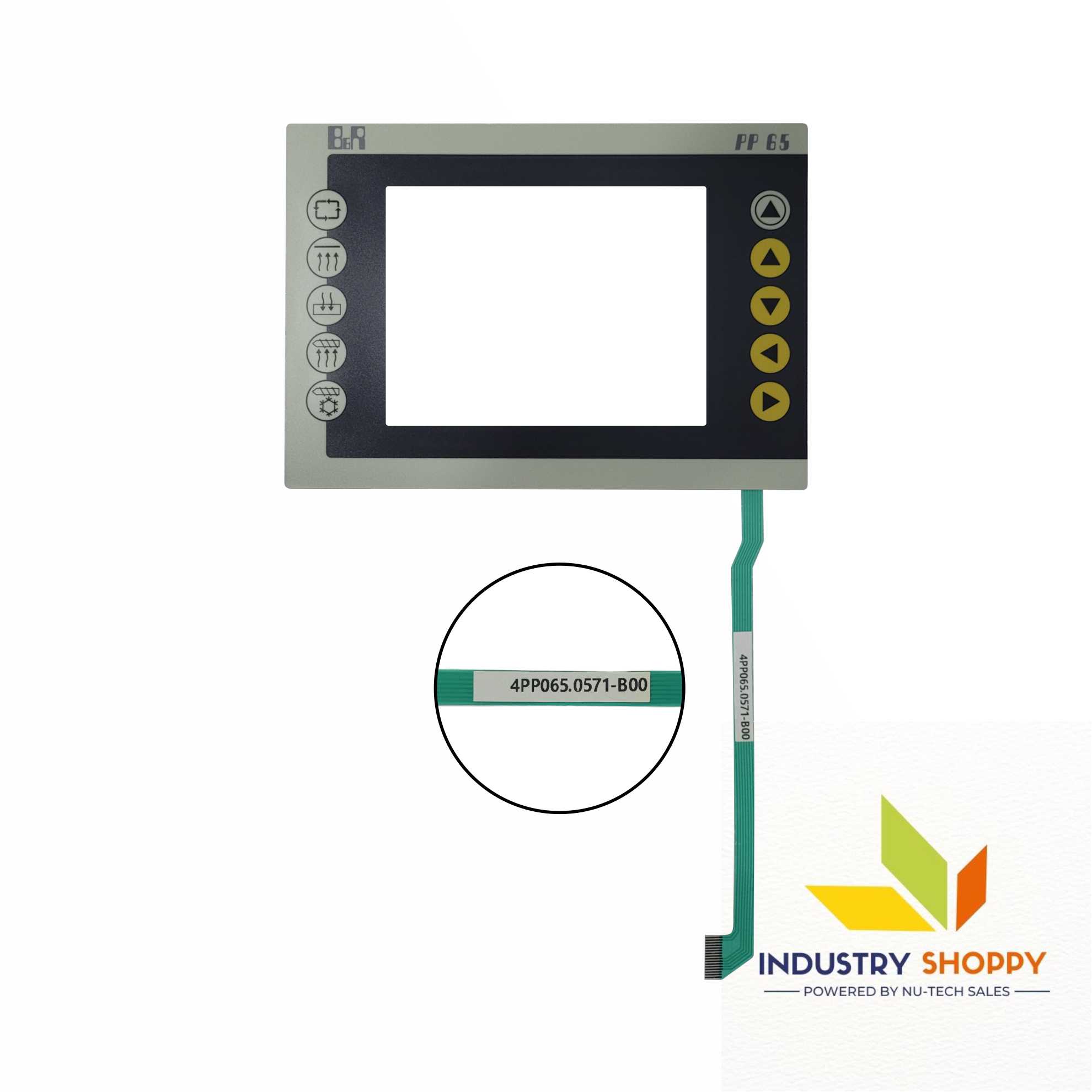 Keypad for B&R 4PP065.0571-B00 HMI Panel