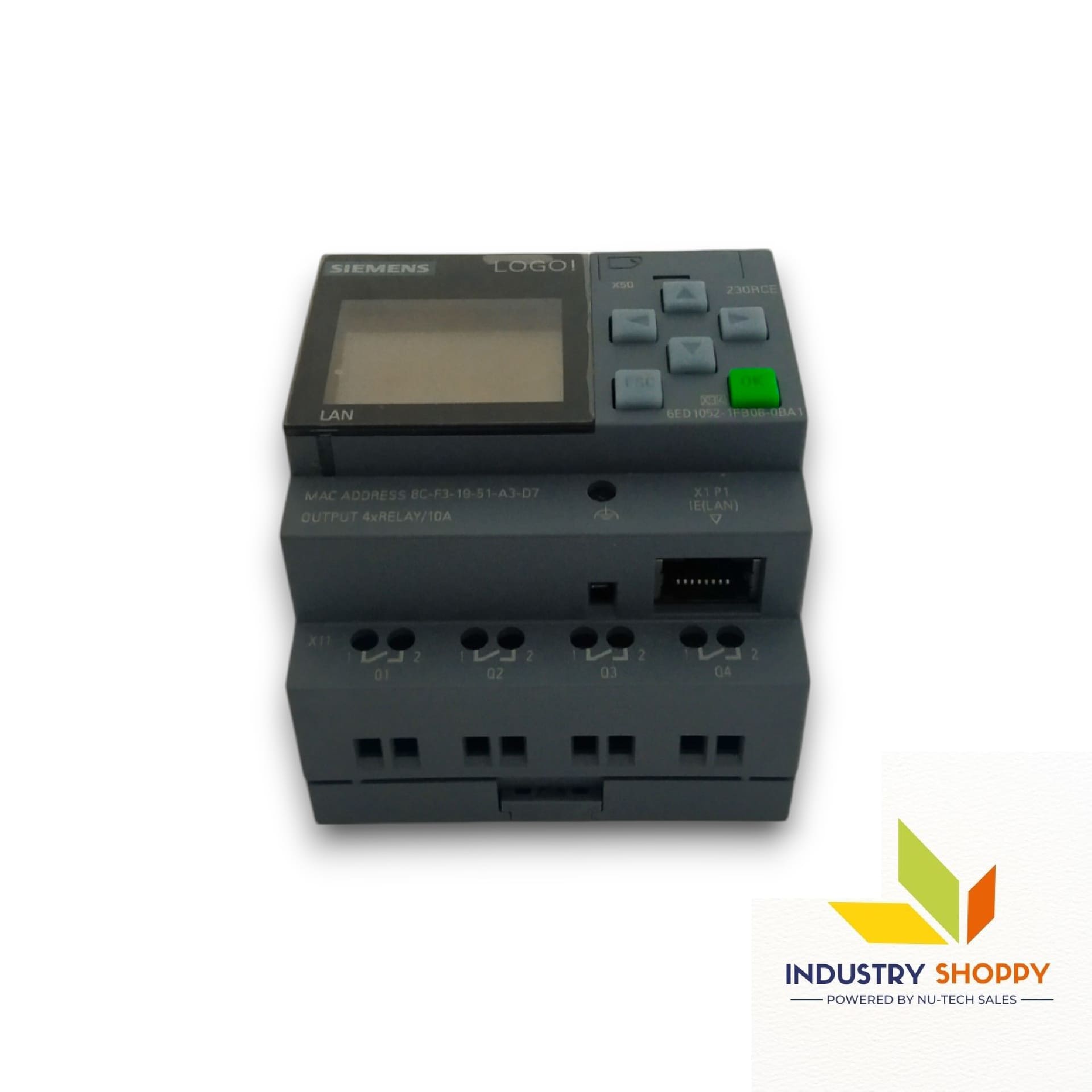 Siemens 6ED1 052-1FB08-0BA1 LOGO! PLC Module