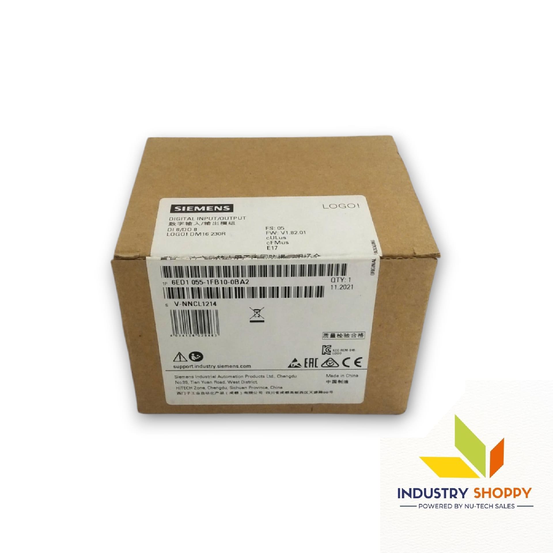 Siemens 6ED1 055-1FB10-0BA2 LOGO! Expansion Module