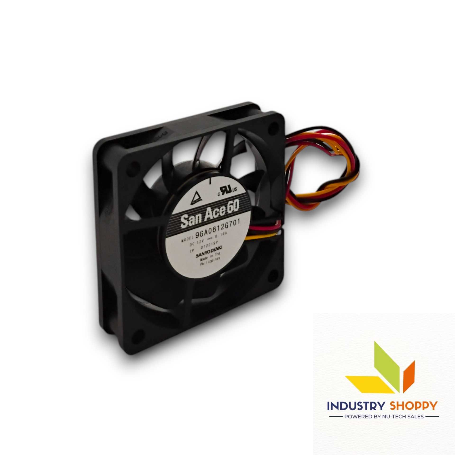 Sanyo Denki 9GA0612G701 DC Fan