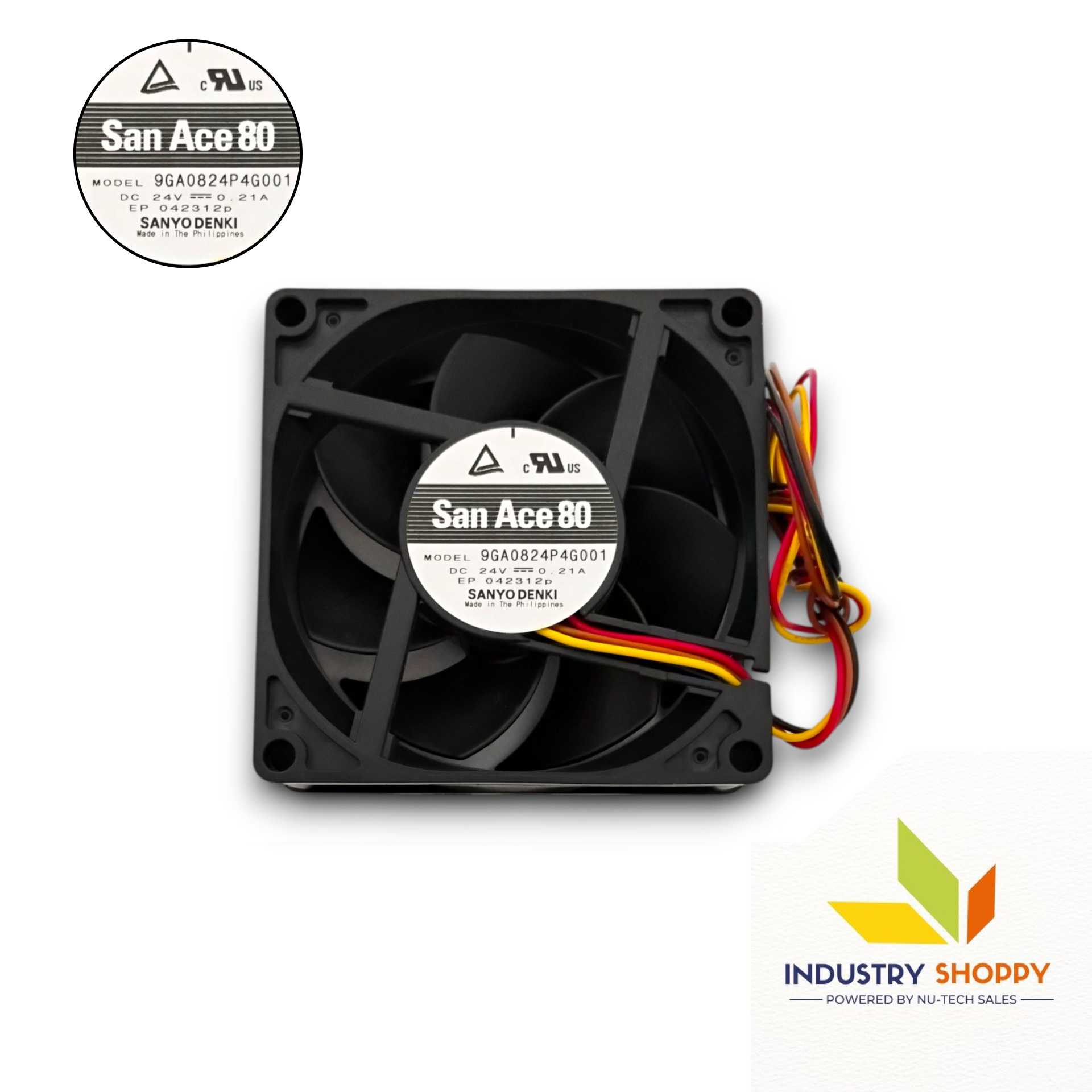 Sanyo Denki 9GA0824P4G001 DC Fan