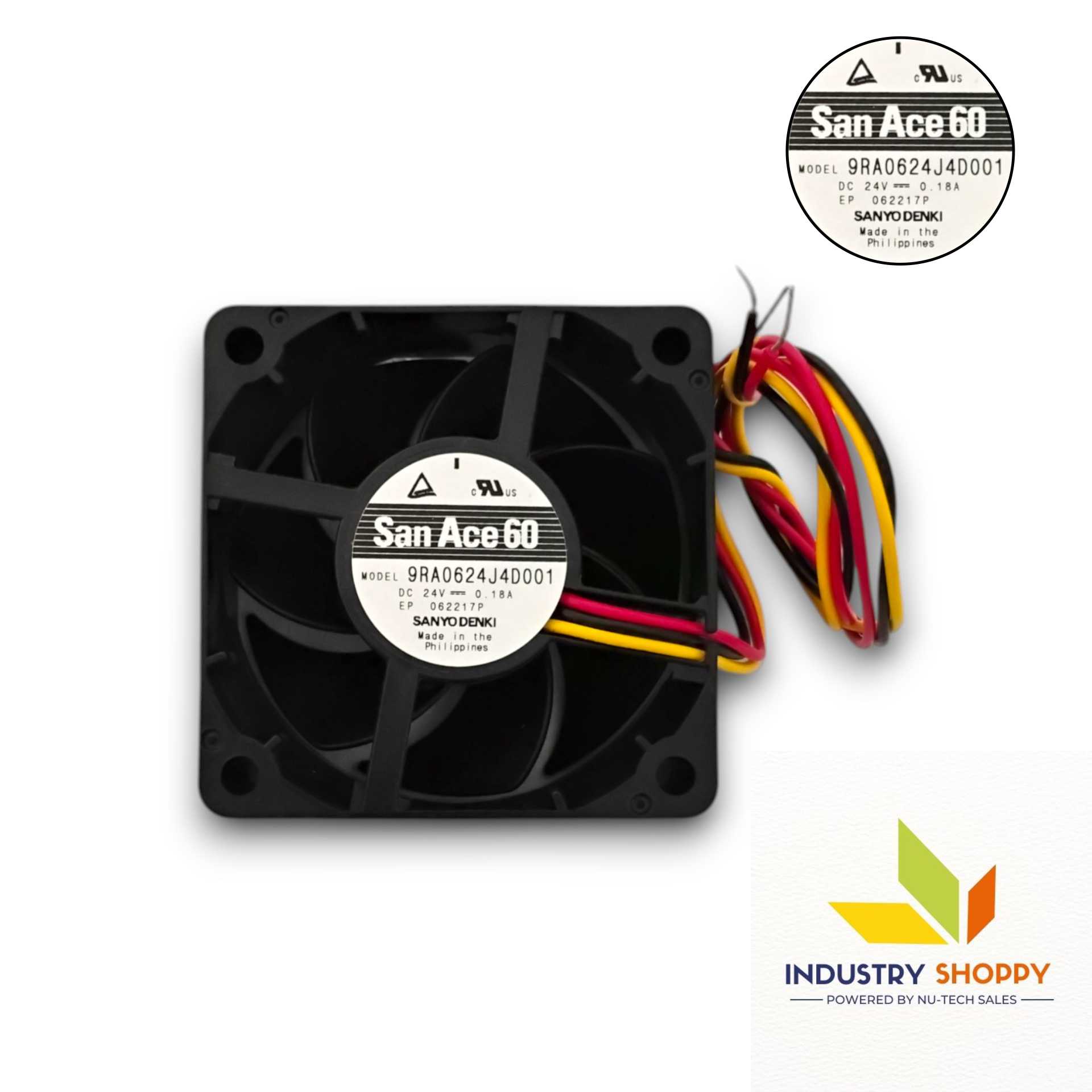 Sanyo Denki 9RA0624J4D001 DC Fan