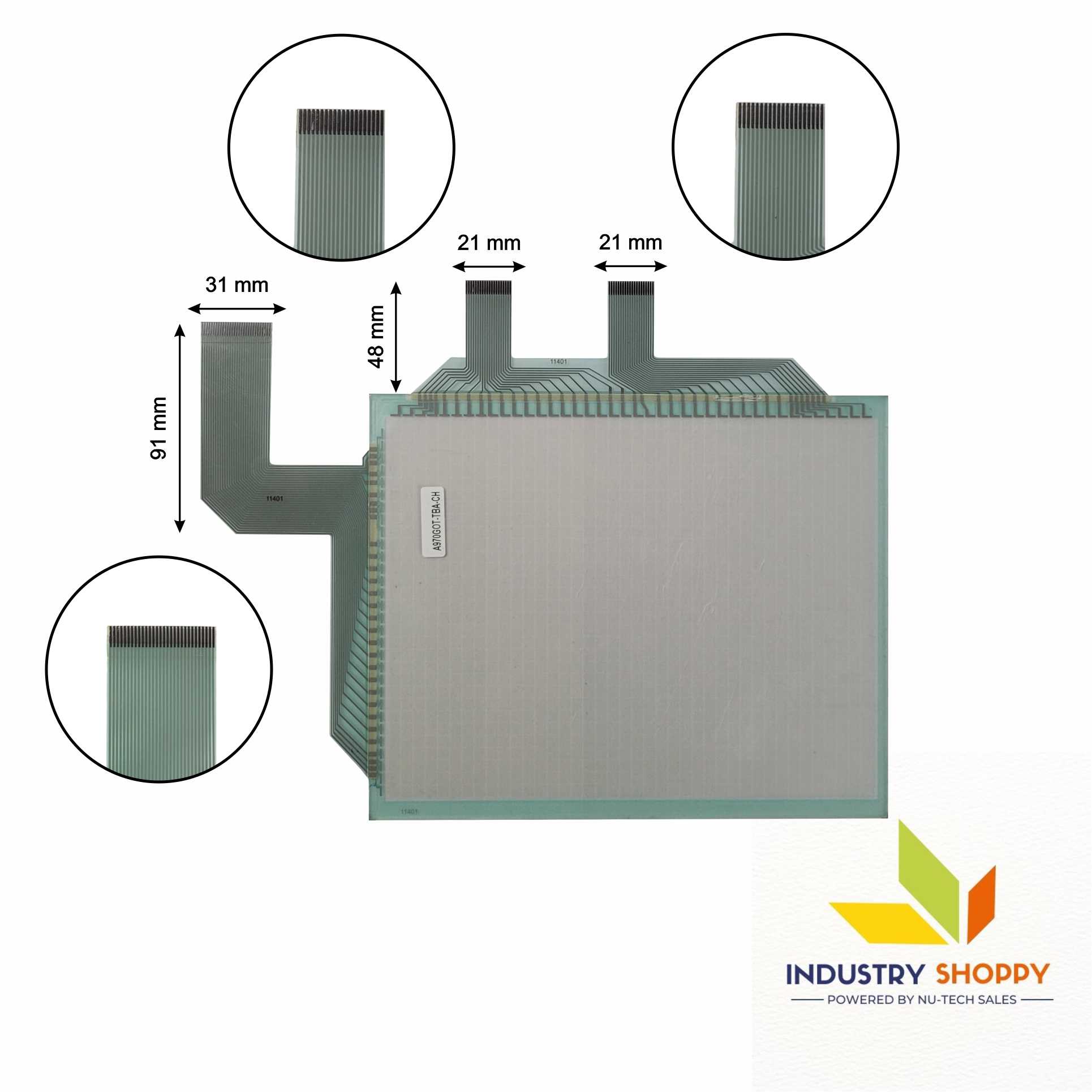 Touch Screen for Mitsubishi A970GOT-TBA-CH HMI Panel