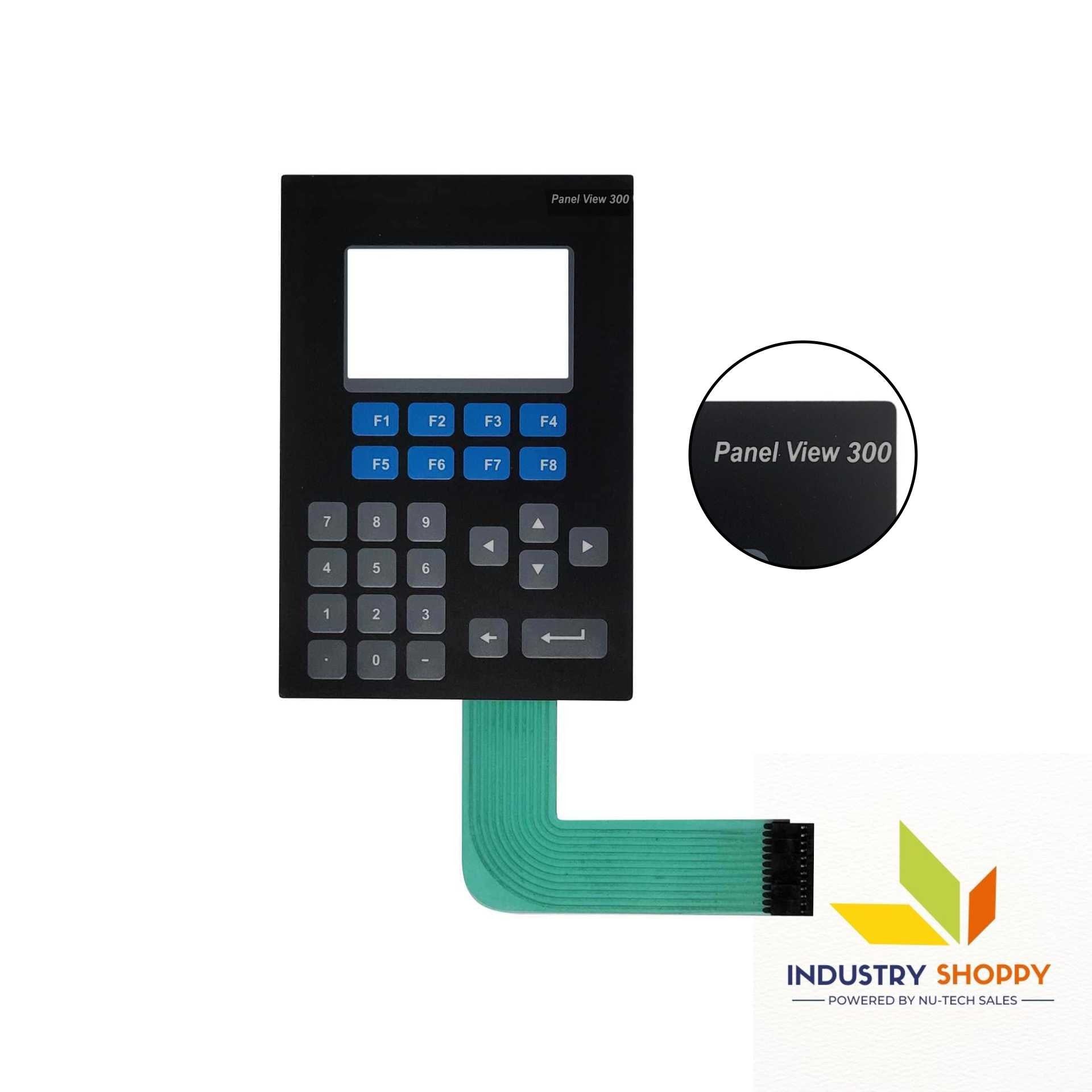Keypad for Allen Bredley PanelView 300 HMI Panel