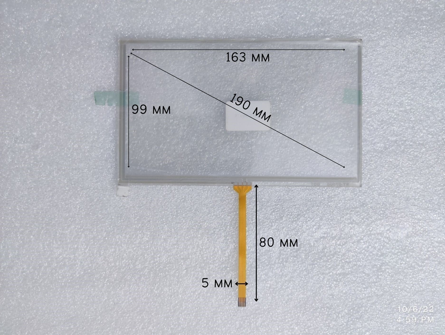 NTS AMT-98975 Touch Screen