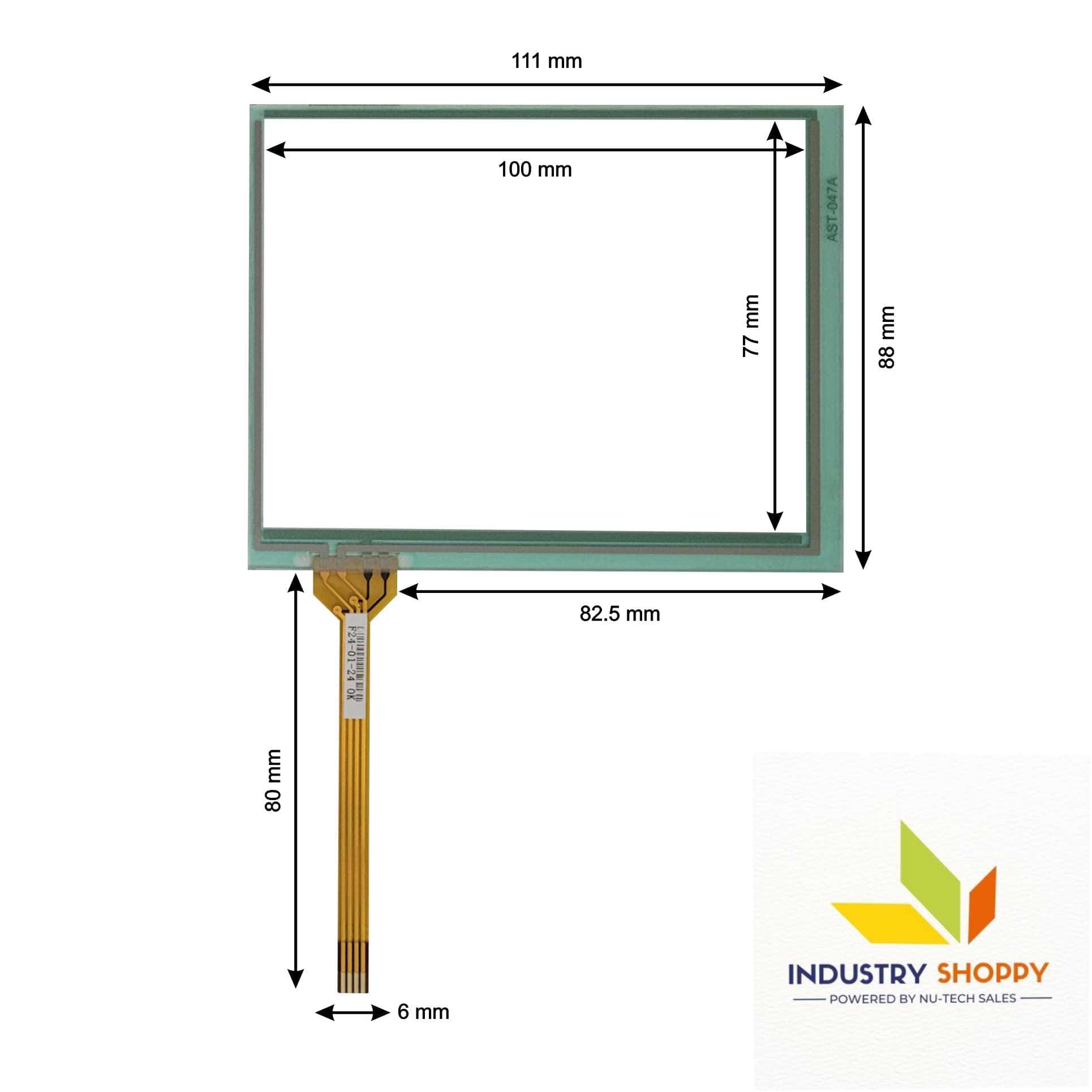 NTS AST-047A Touch Screen