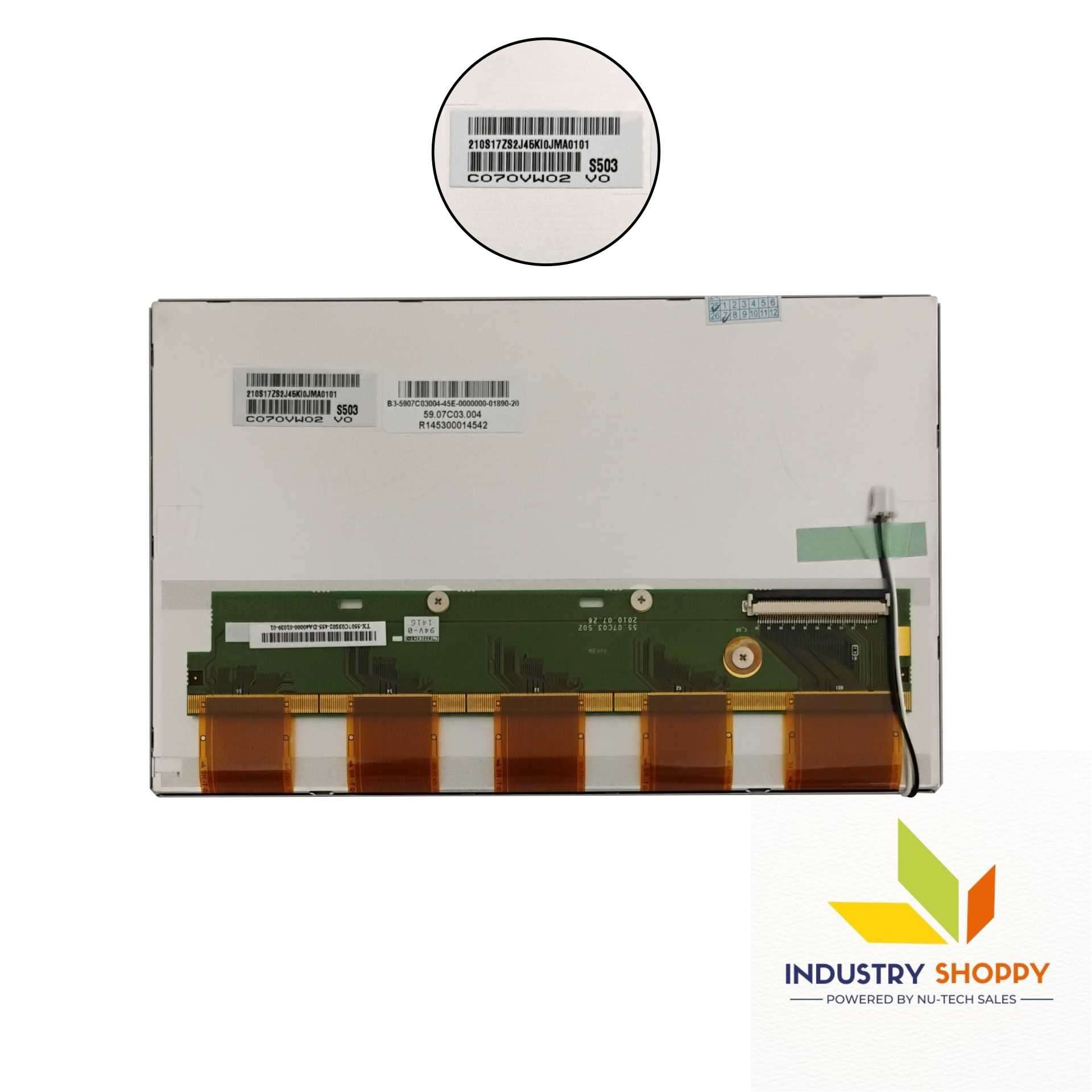 AUO C070VW02-V.0 LCD Module