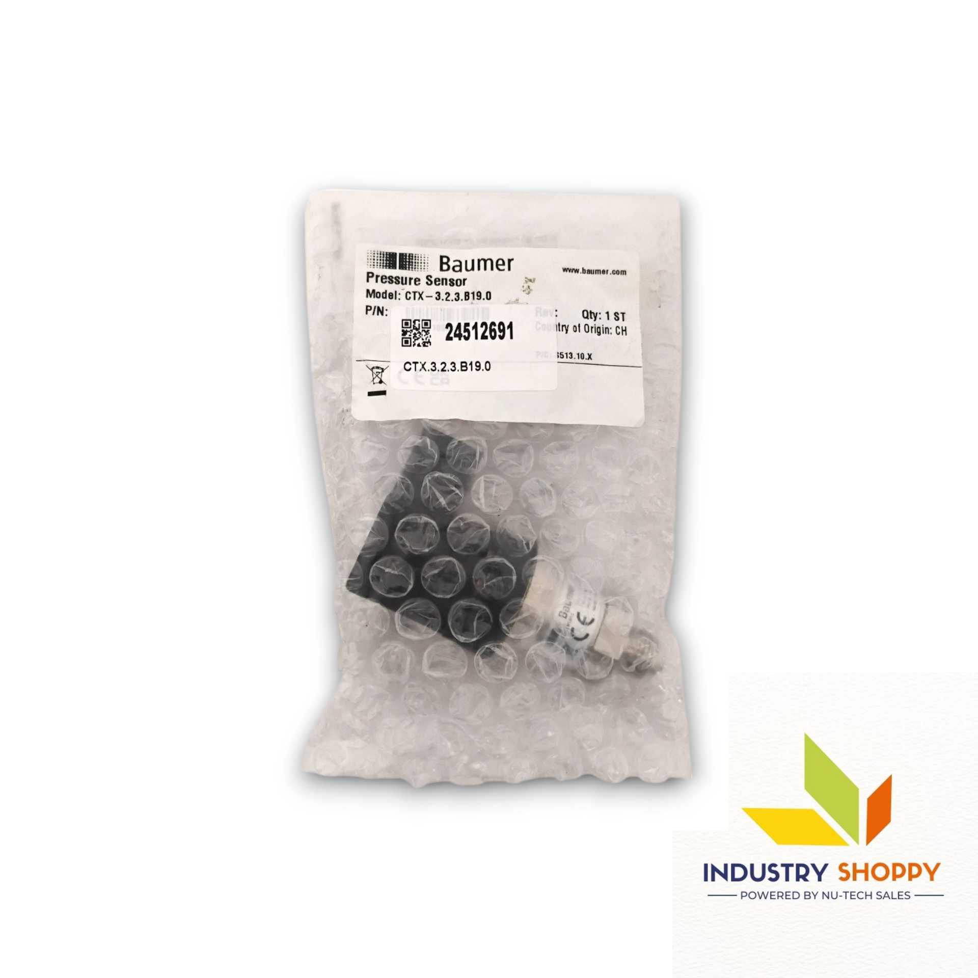 Baumer CTX-3.2.3.B19.0 Pressure Sensor