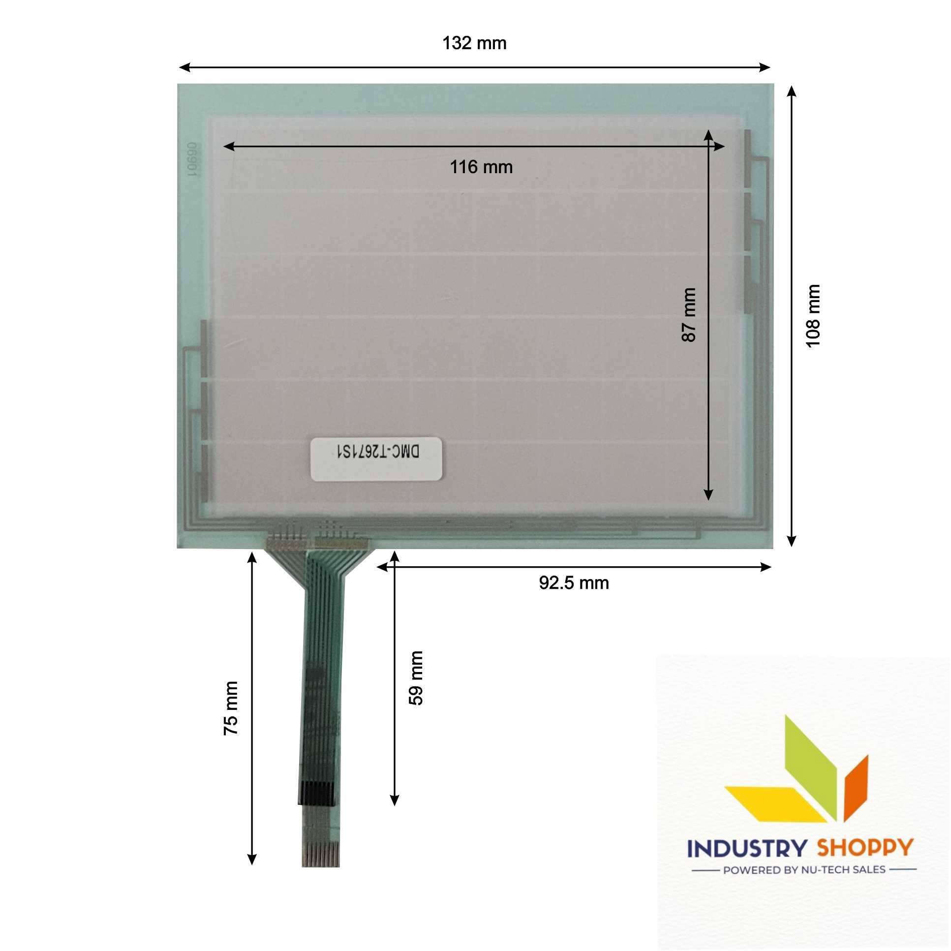 NTS DMC-T2671S1 Touch Screen