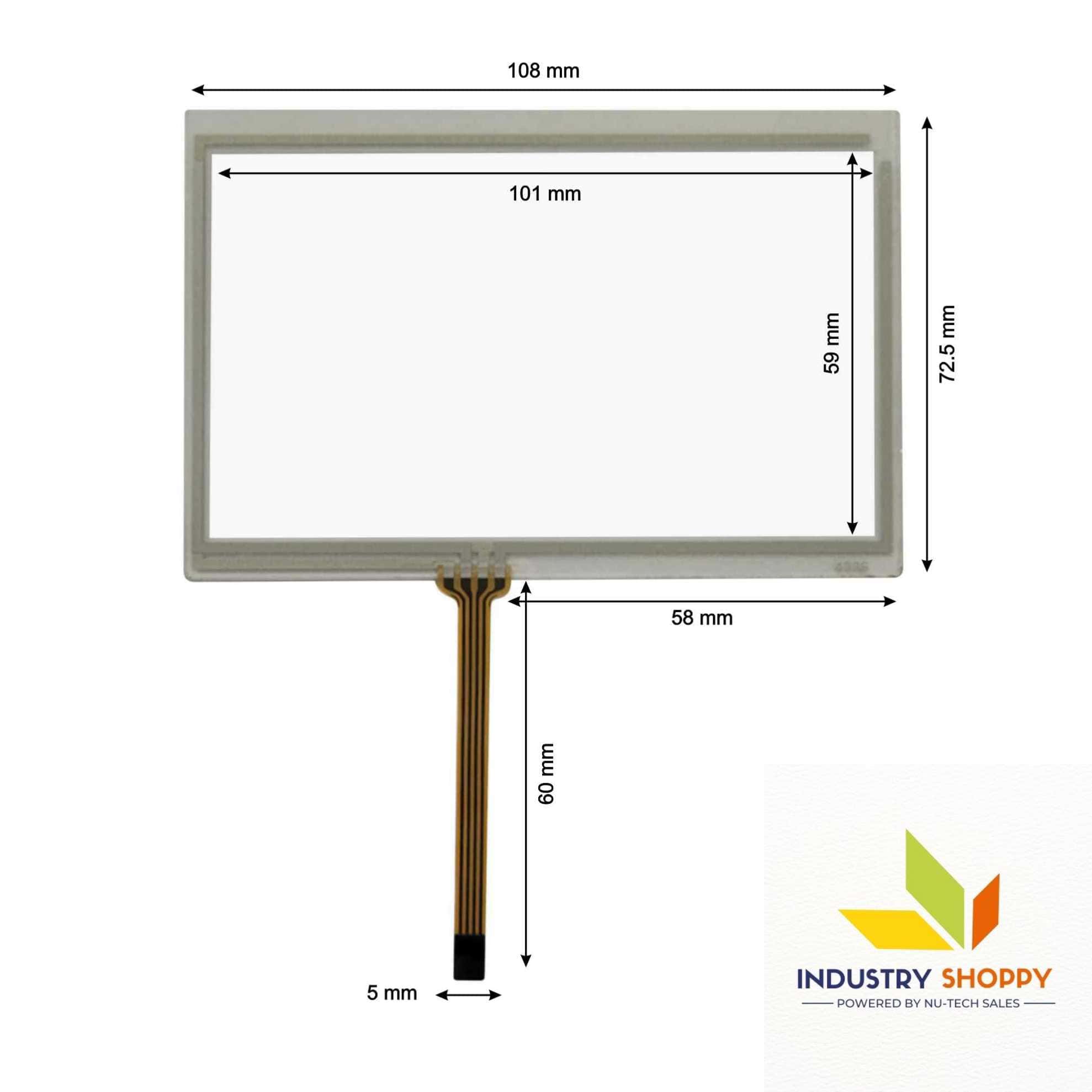 Touch Screen for Delta DOP-103BQ HMI Panel