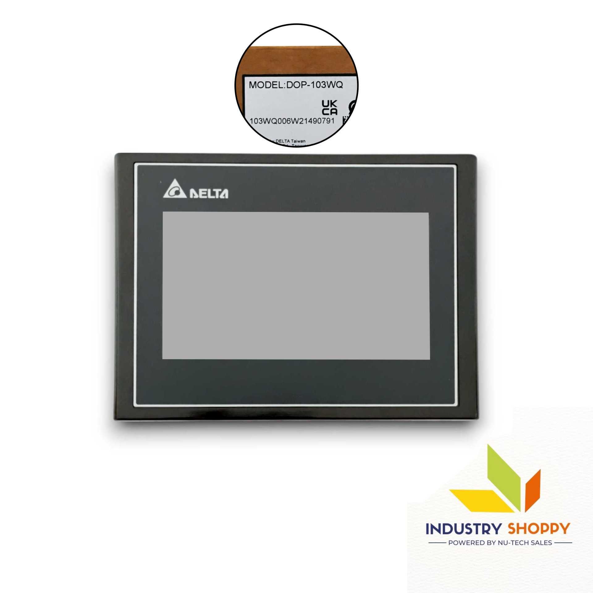 Delta DOP-103WQ HMI Panel