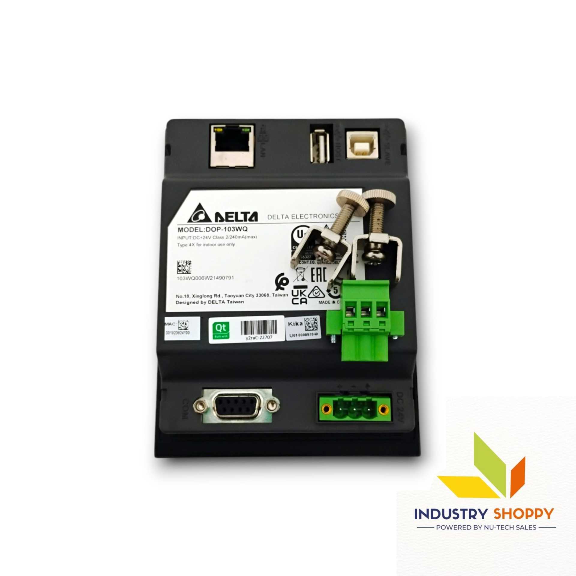 Delta DOP-103WQ HMI Panel