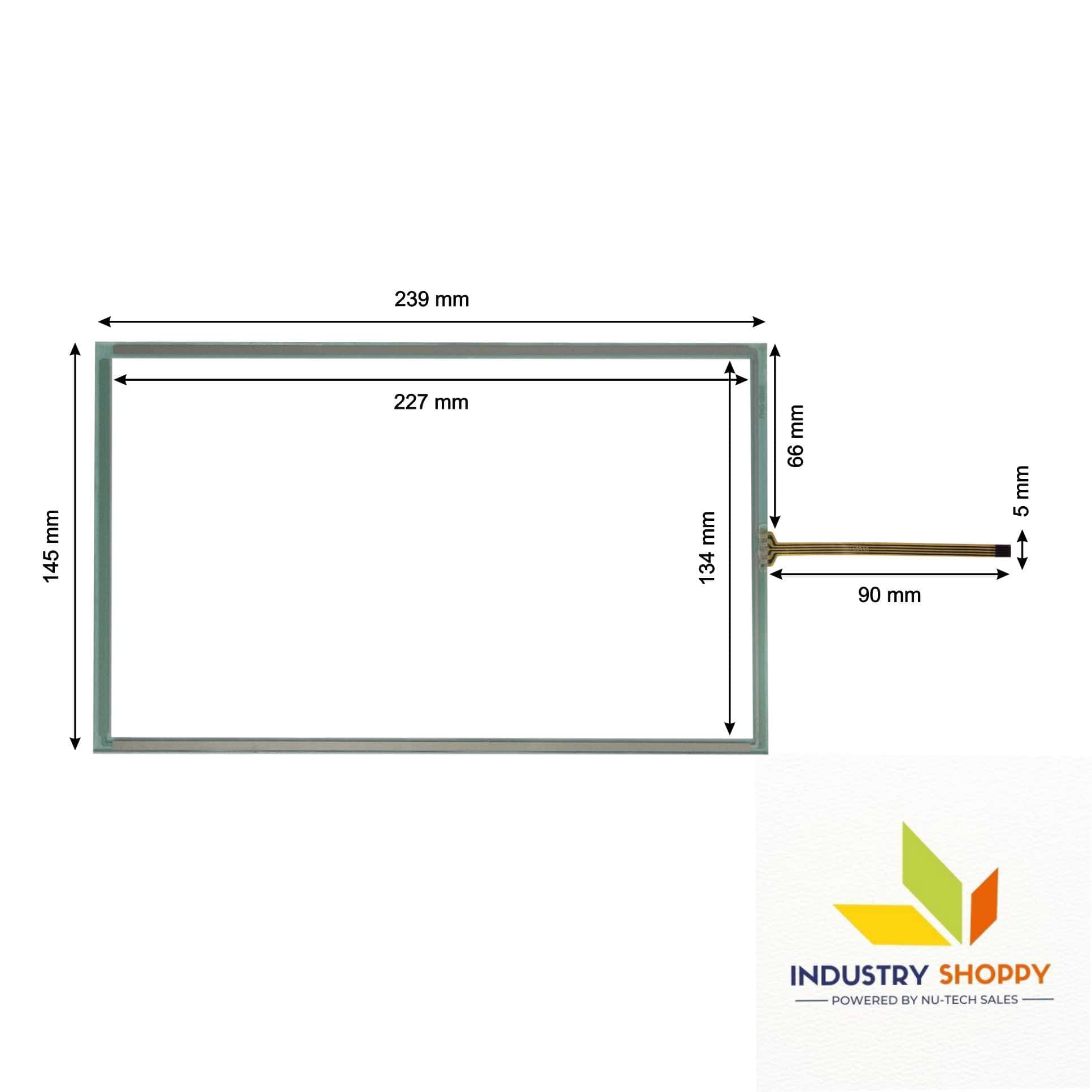 Touch Screen for Delta DOP-110CS HMI Operator Panel