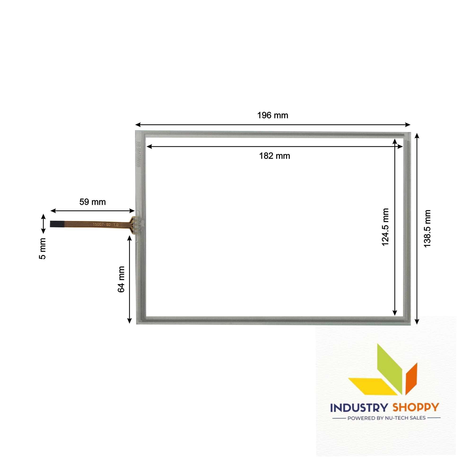Touch Screen for Delta DOP-A80THTD1 HMI Panel
