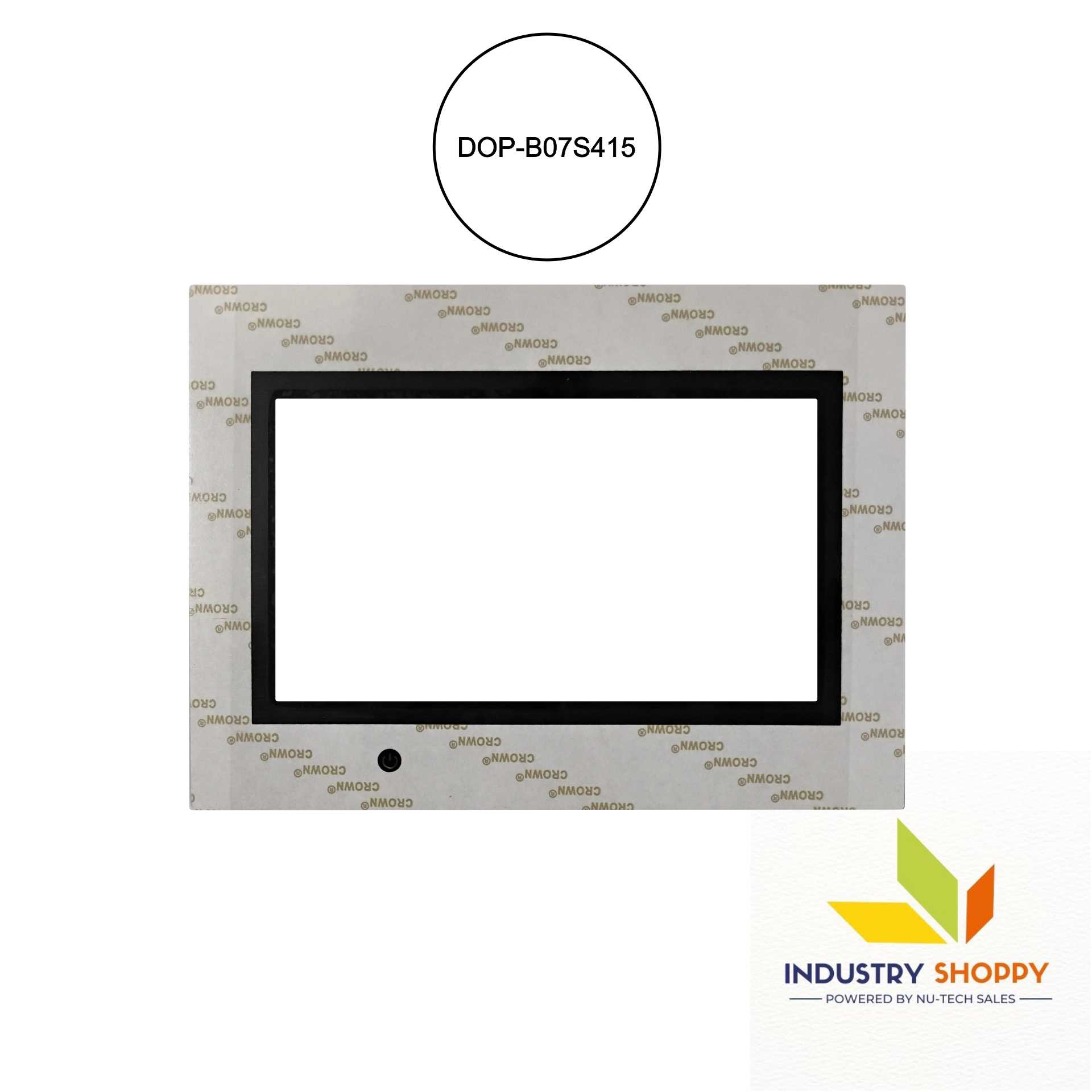 Overlay Film for Delta DOP-B07S415 HMI Panel