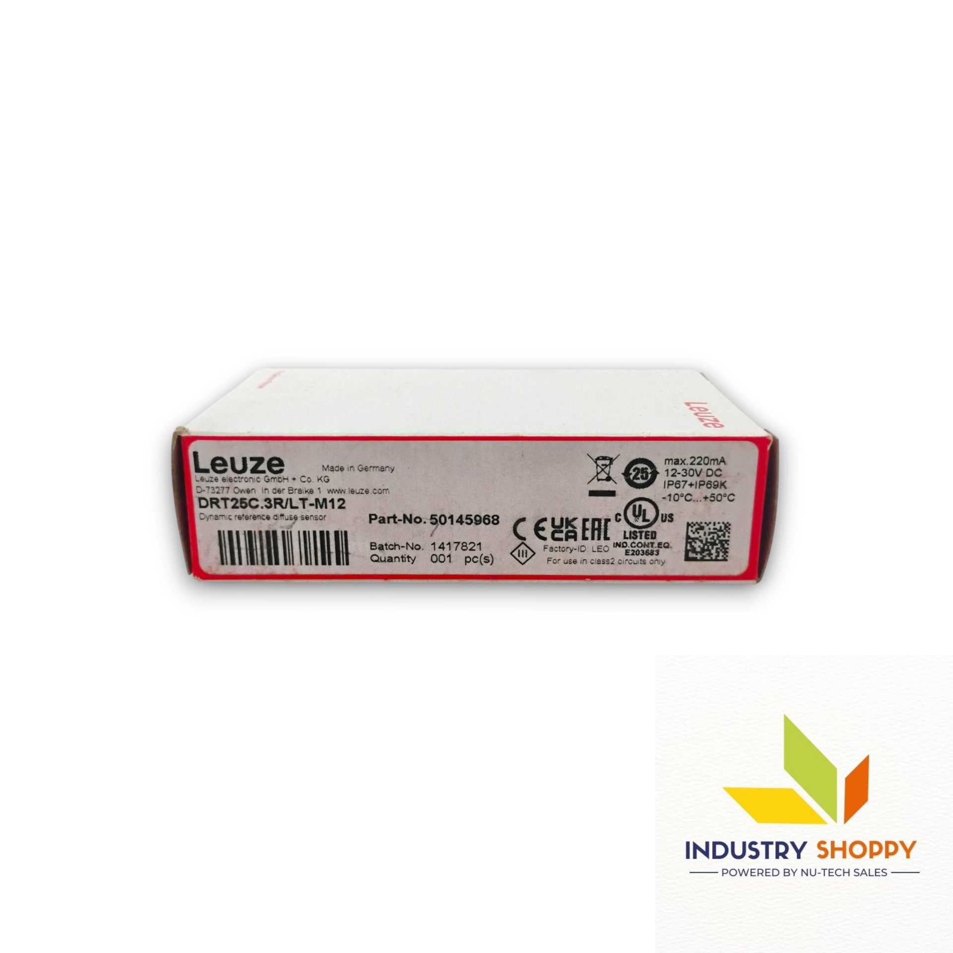 Leuze DRT25C.3R/LT-M12 Diffuse Sensor