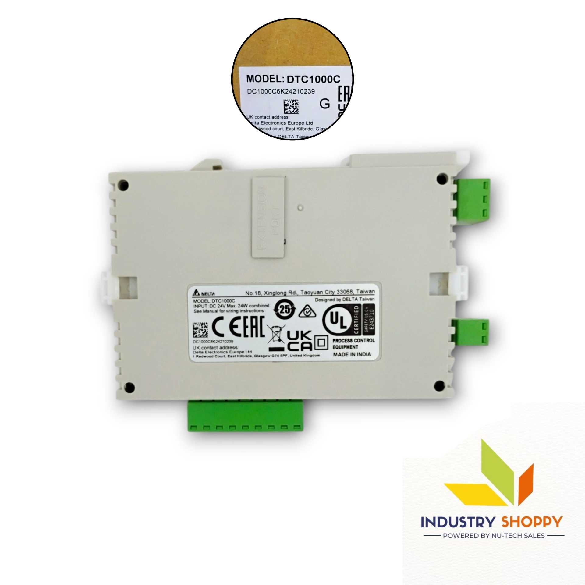 Delta DTC1000C PLC