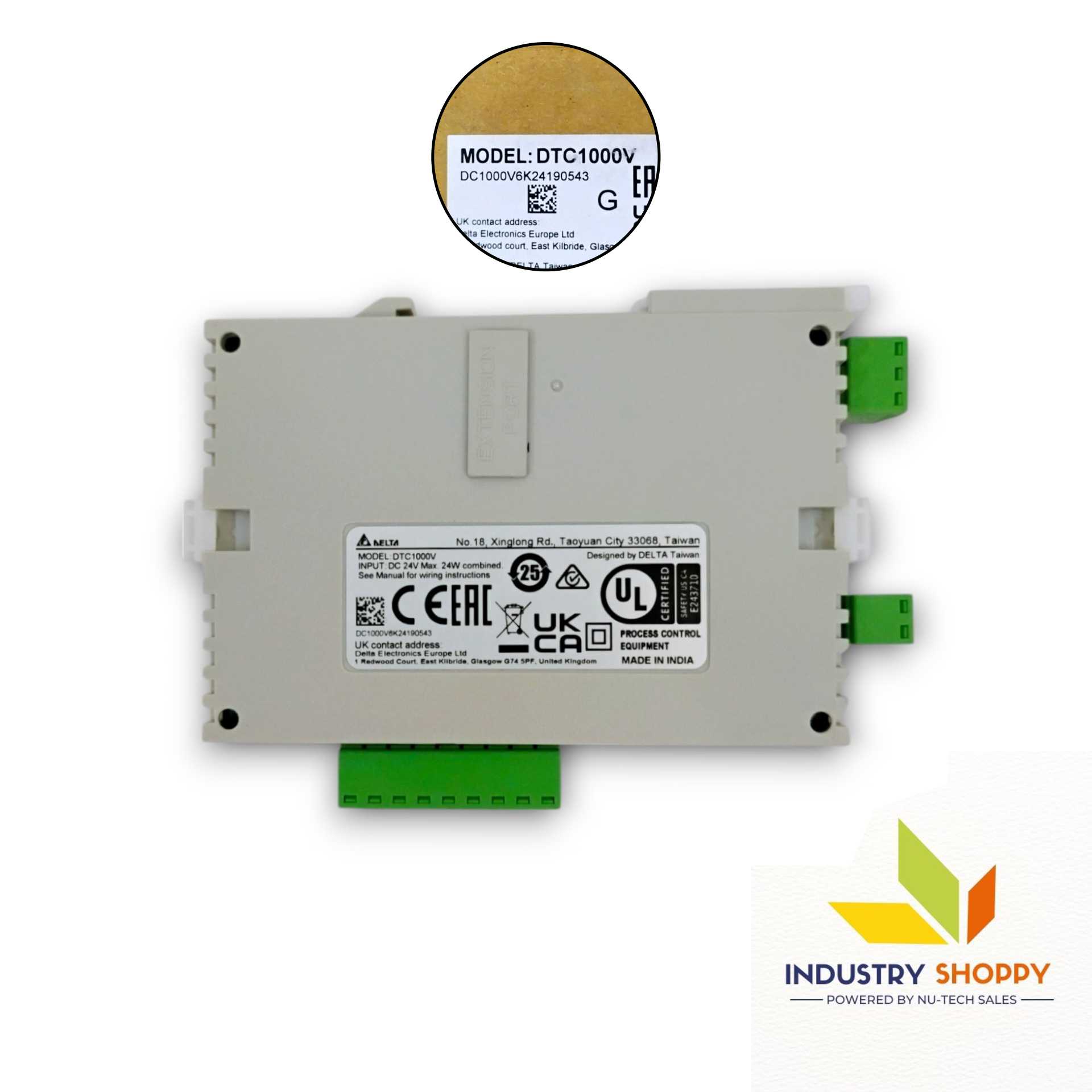 Delta DTC1000V PLC