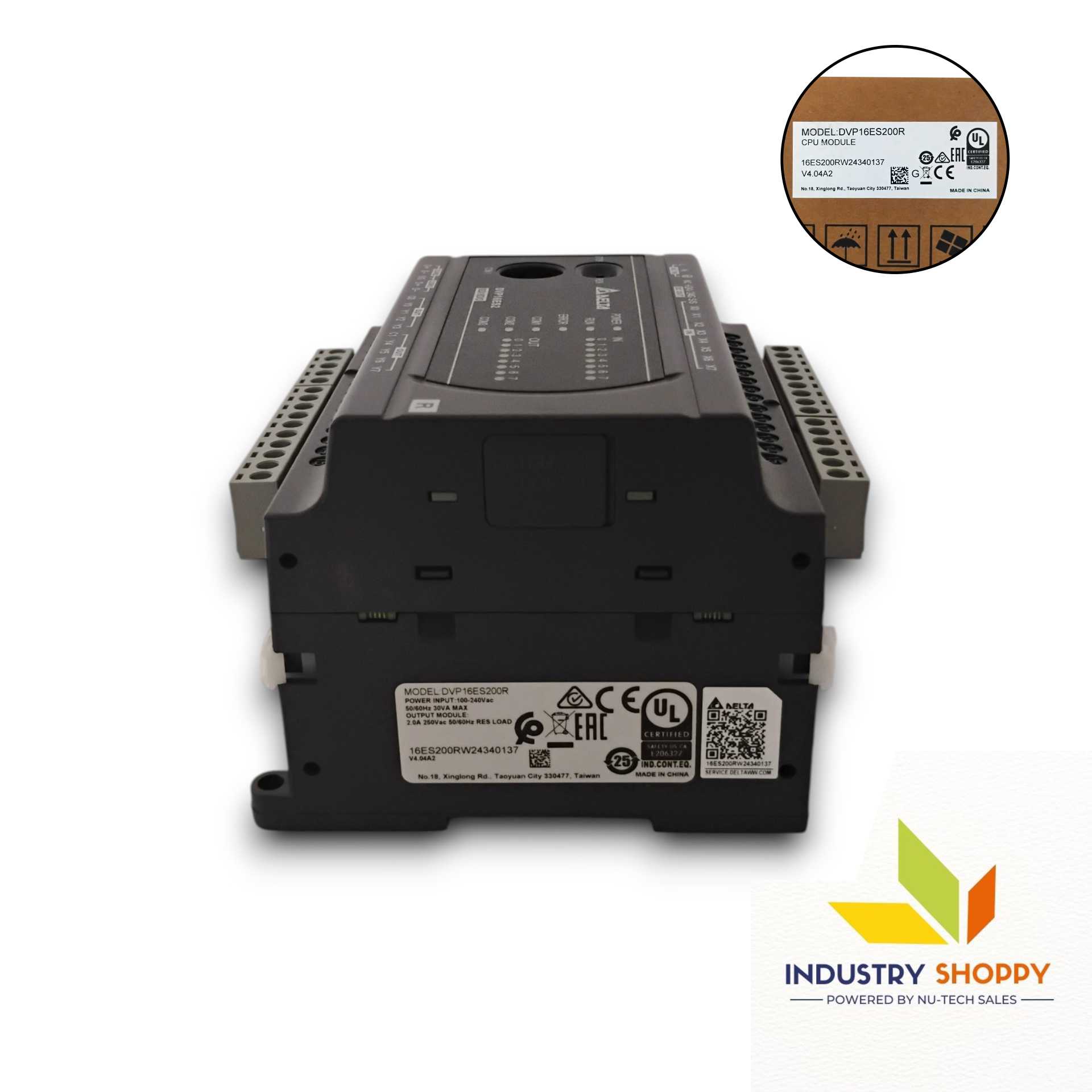 Delta DVP16ES200R PLC Module