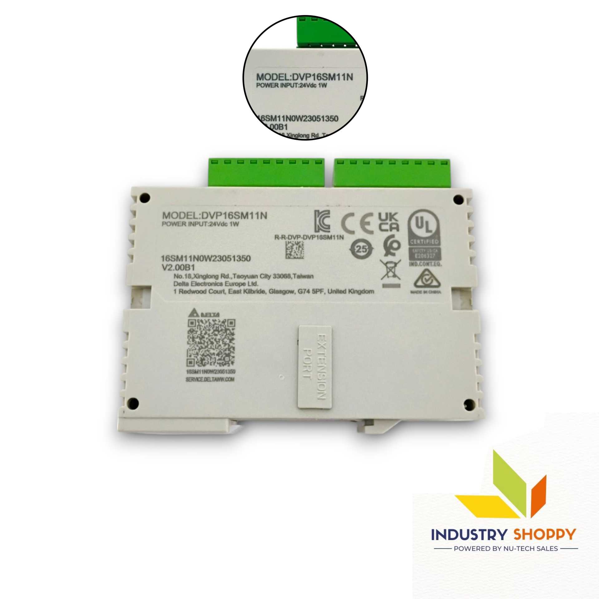 Delta DVP16SM11N PLC Module