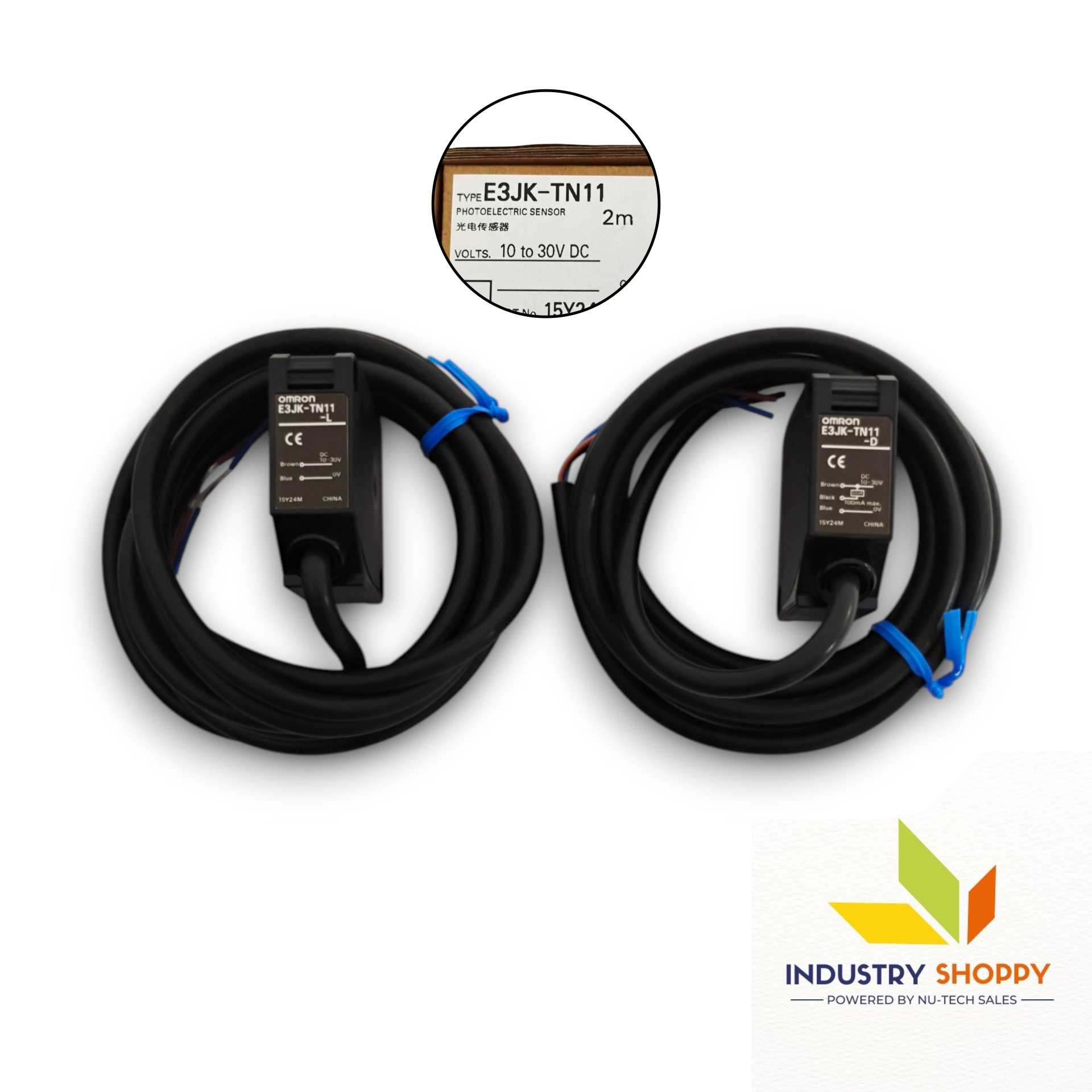 Omron E3JK-TN11 2M Photoelectric Sensor