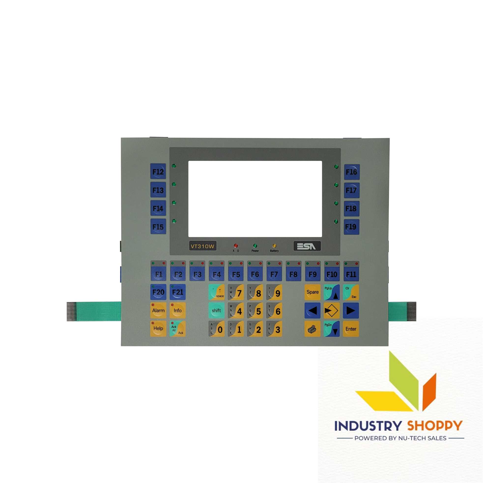 Keypad for ESA VT310W HMI Panel