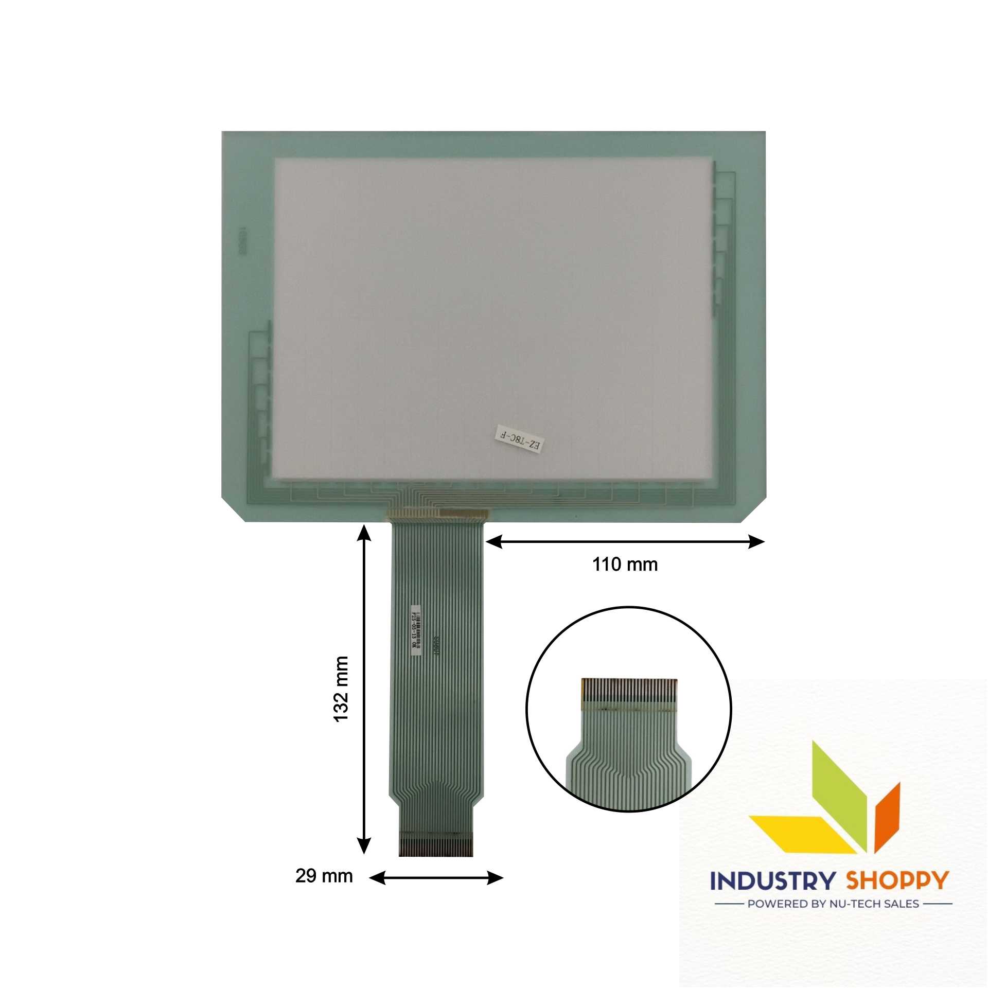 Touch Screen for Avg Automation EZ-T8C-F HMI Panel