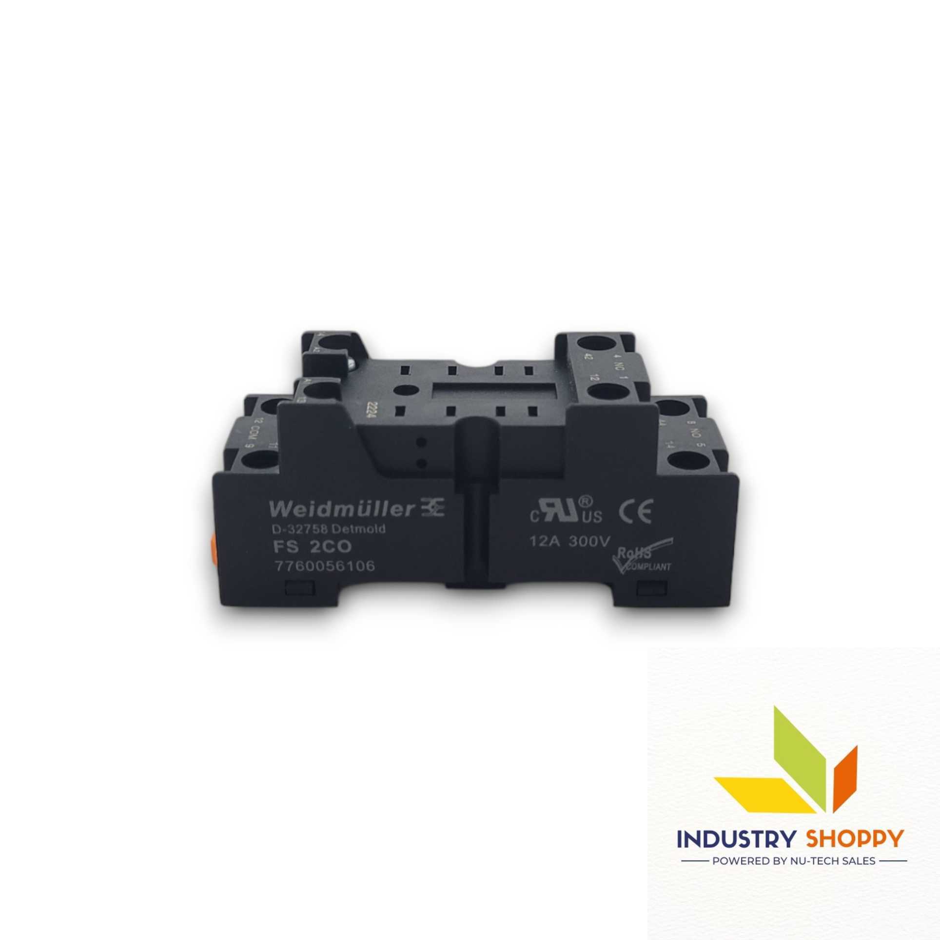 Weidmuller FS 2CO Relay Base