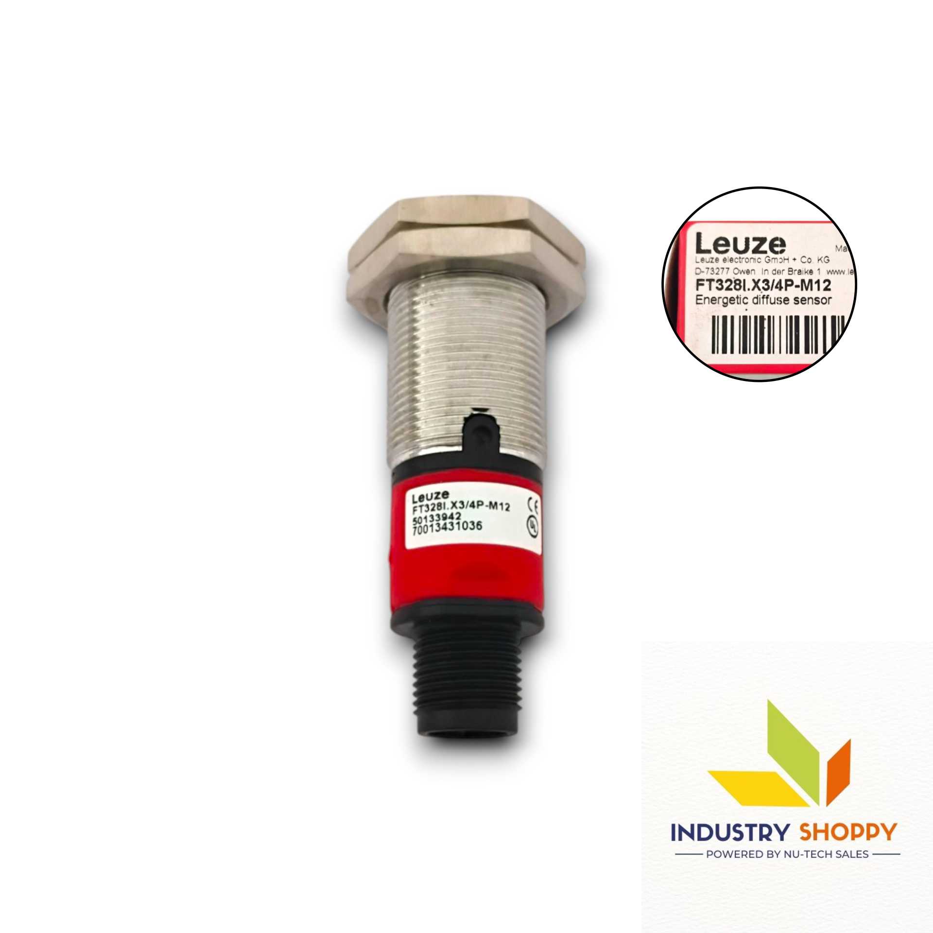 Leuze FT328I.X3/4P-M12 Diffuse Sensor