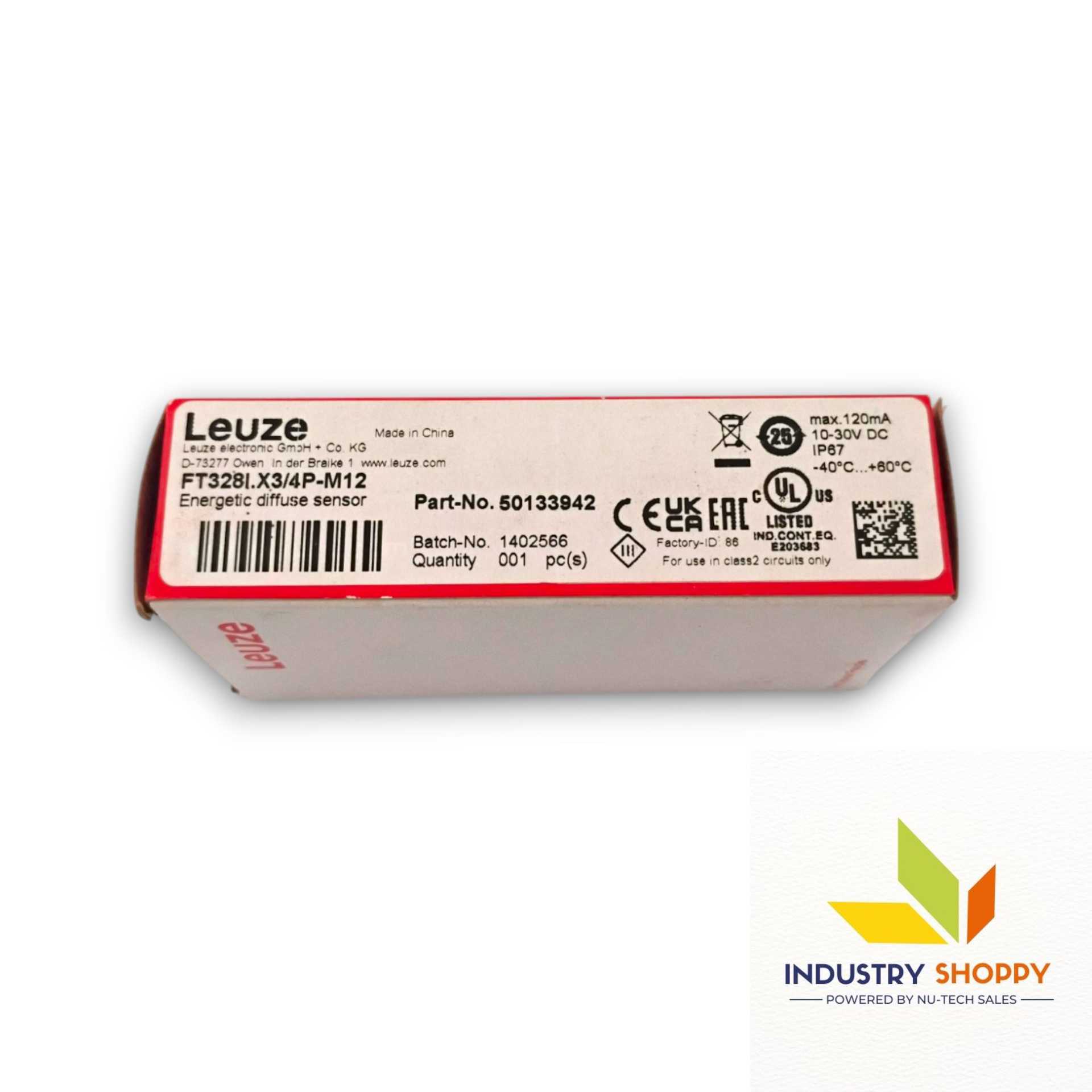 Leuze FT328I.X3/4P-M12 Diffuse Sensor