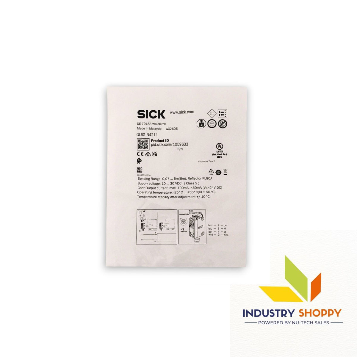 Sick GL6G-N4211 Photoelectric Sensor