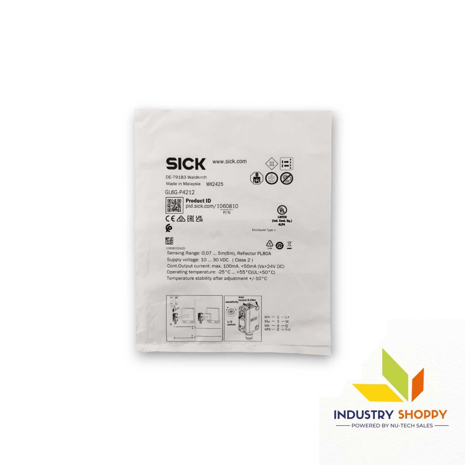 Sick GL6G-P4212 Photoelectric Sensor