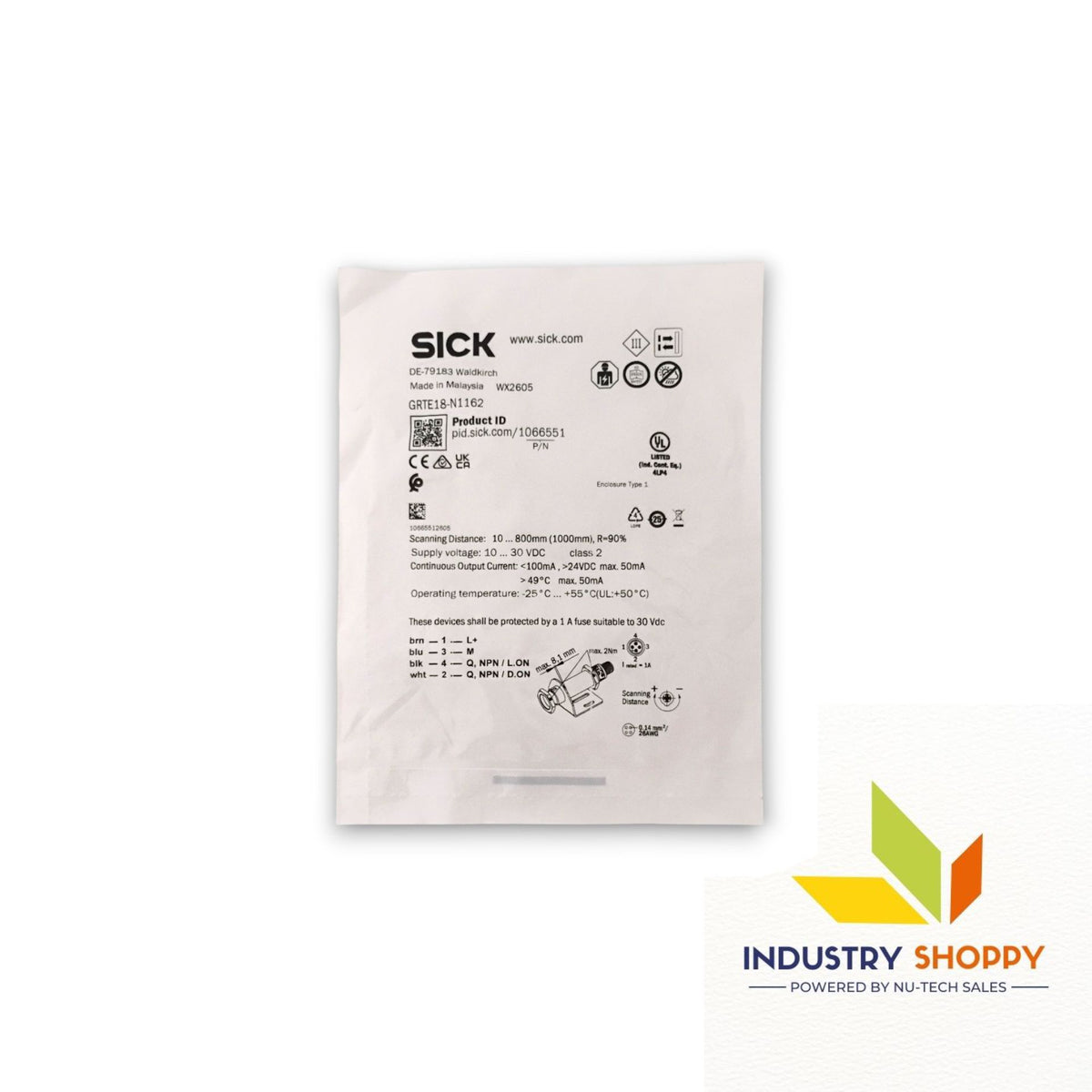 Sick GRTE18-N1162 Photoelectric Sensor