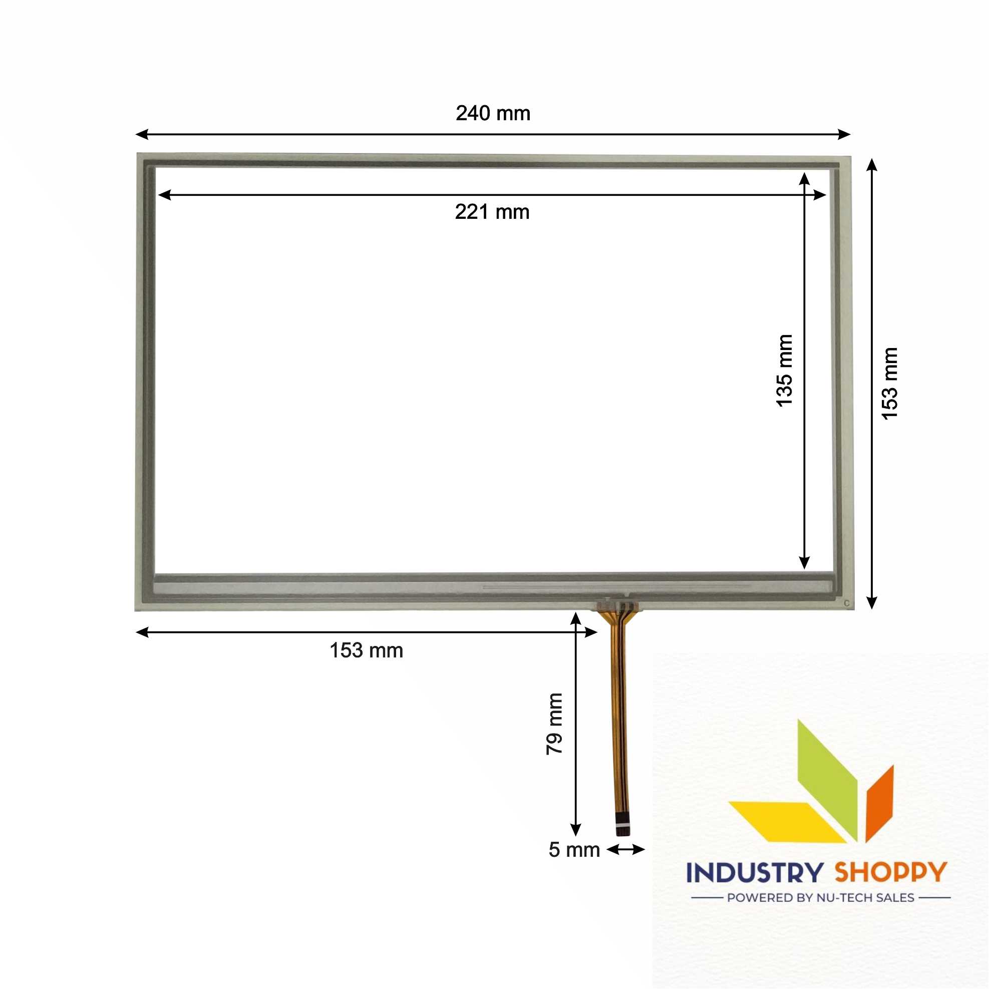 Touch Screen for Mitsubishi GS2110-WTBD