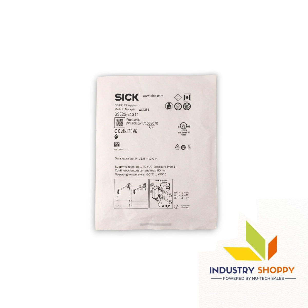 Sick GSE2S-E1311 Photoelectric Sensor