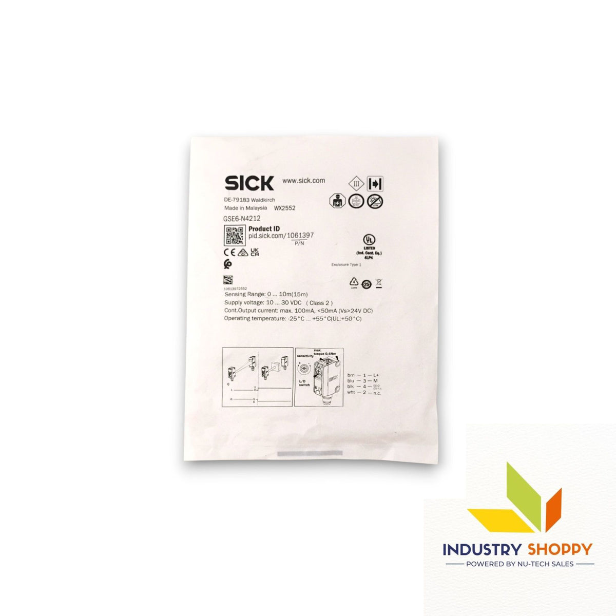 Sick GSE6-N4212 Photoelectric Sensor