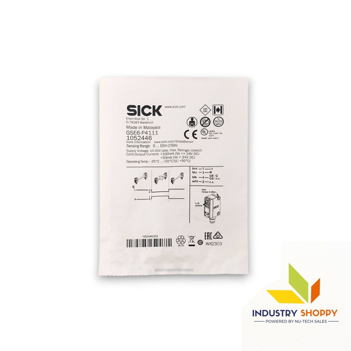 Sick GSE6-P4111 Photoelectric Sensor
