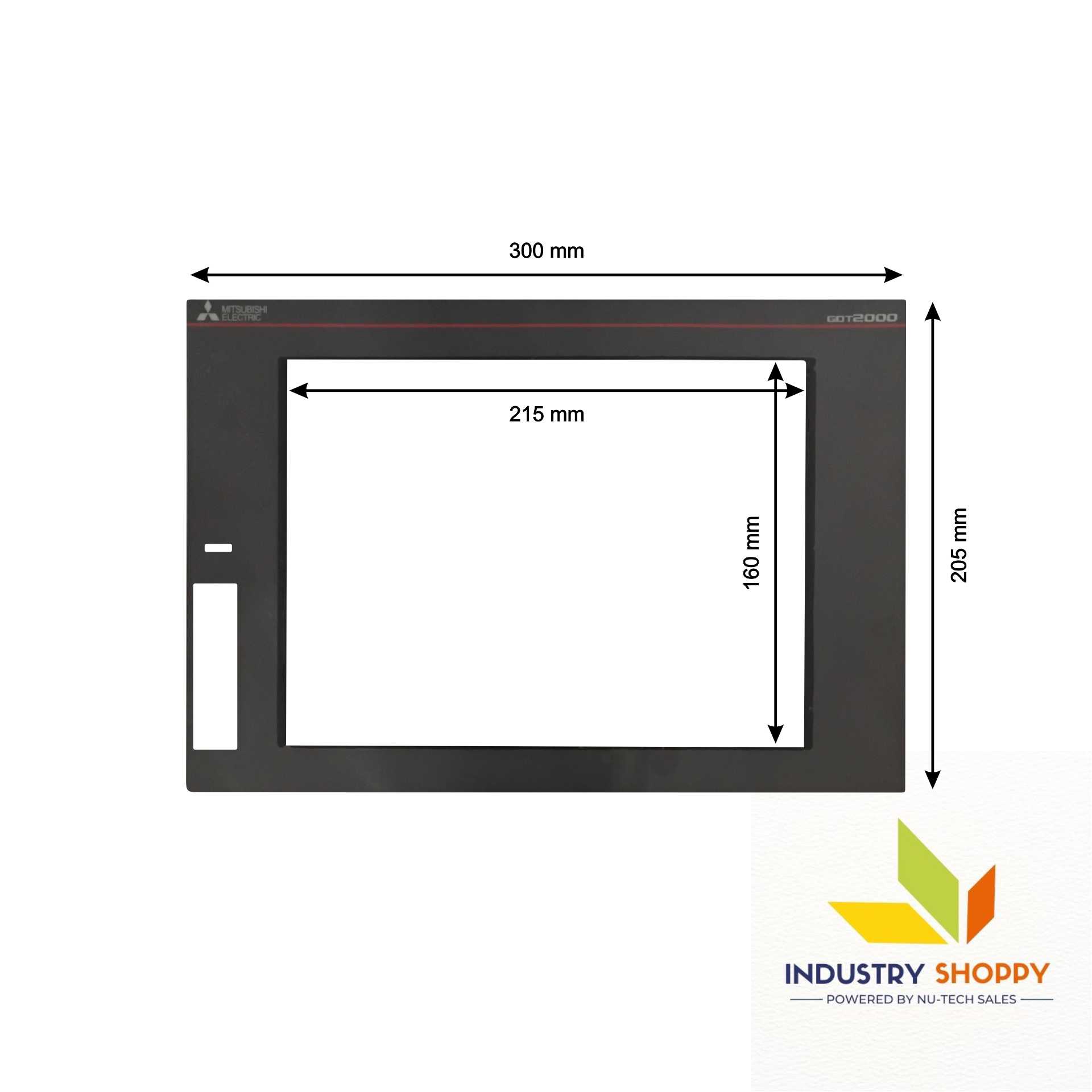 Overlay Film for Mitsubishi GT2710-STBA HMI Panel