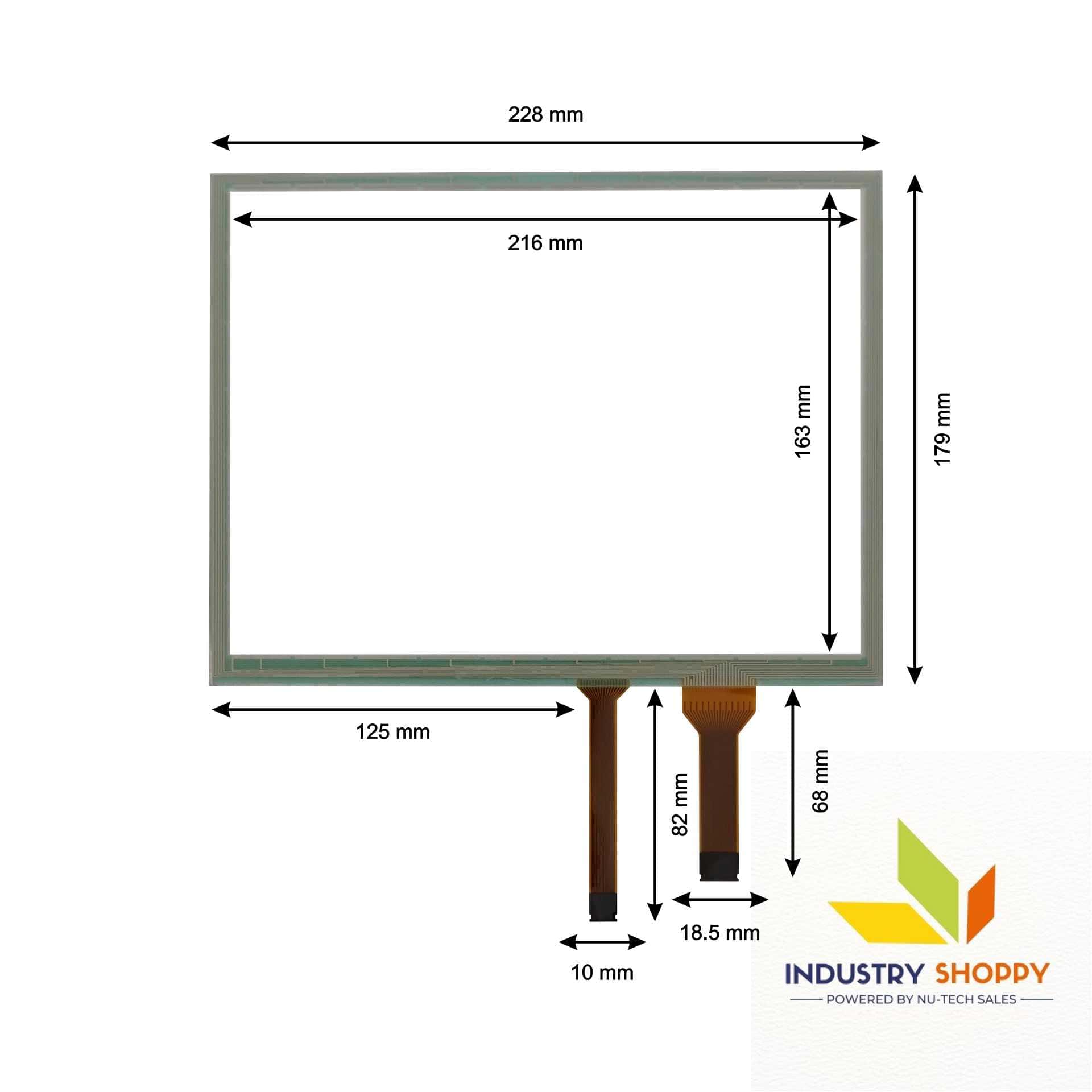 Touch Screen for Mitsubishi GT2710-STBA HMI Panel