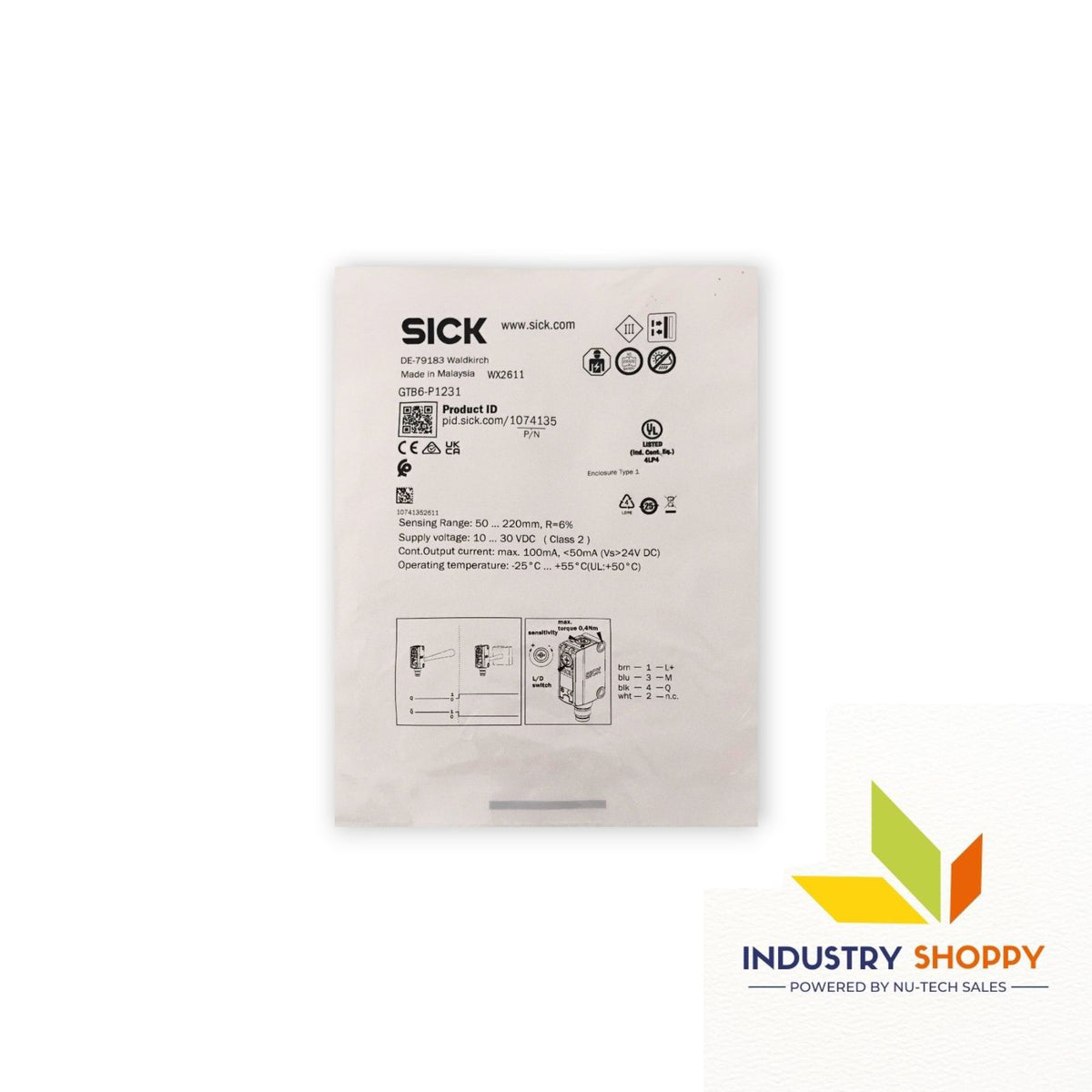 Sick GTB6-P1231 Photoelectric Sensor