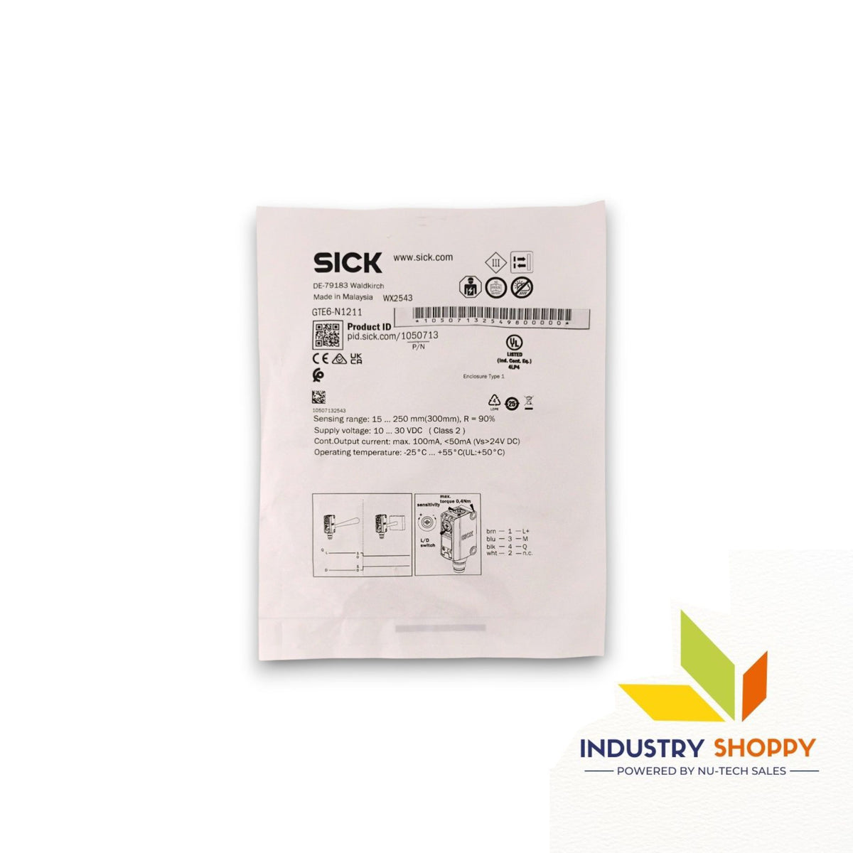 Sick GTE6-N1211 Photoelectric Sensor