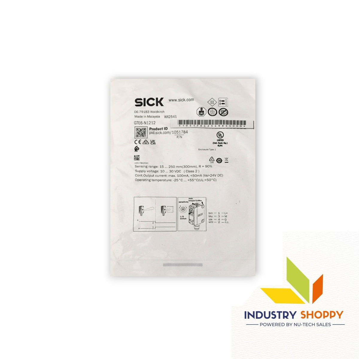 Sick GTE6-N1212 Photoelectric Sensor