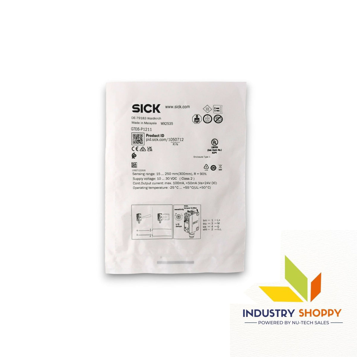 Sick GTE6-P1211 Photoelectric Sensor